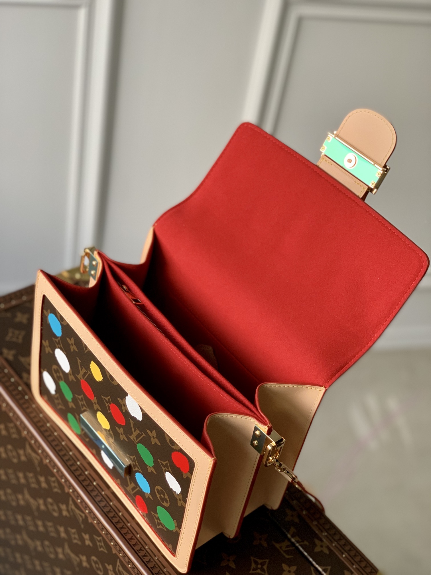 l0*is V*t0nx yk dauphine bag-25*17*10.5cm