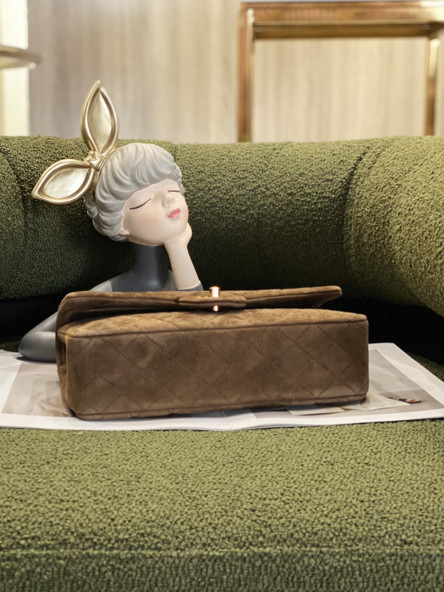 Ch@nel Flap Bag-25.5CM