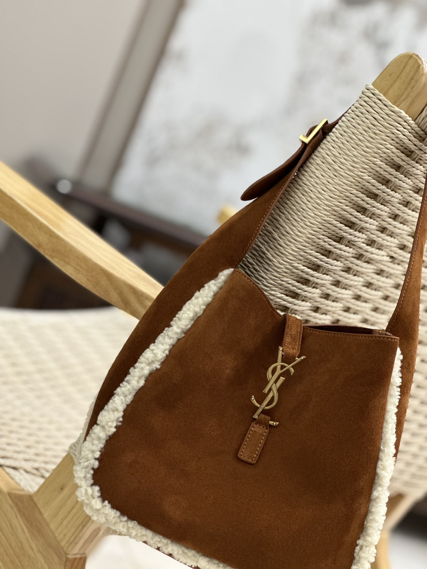 Y*L le5a7 vintage bag-23×22×8.5cm