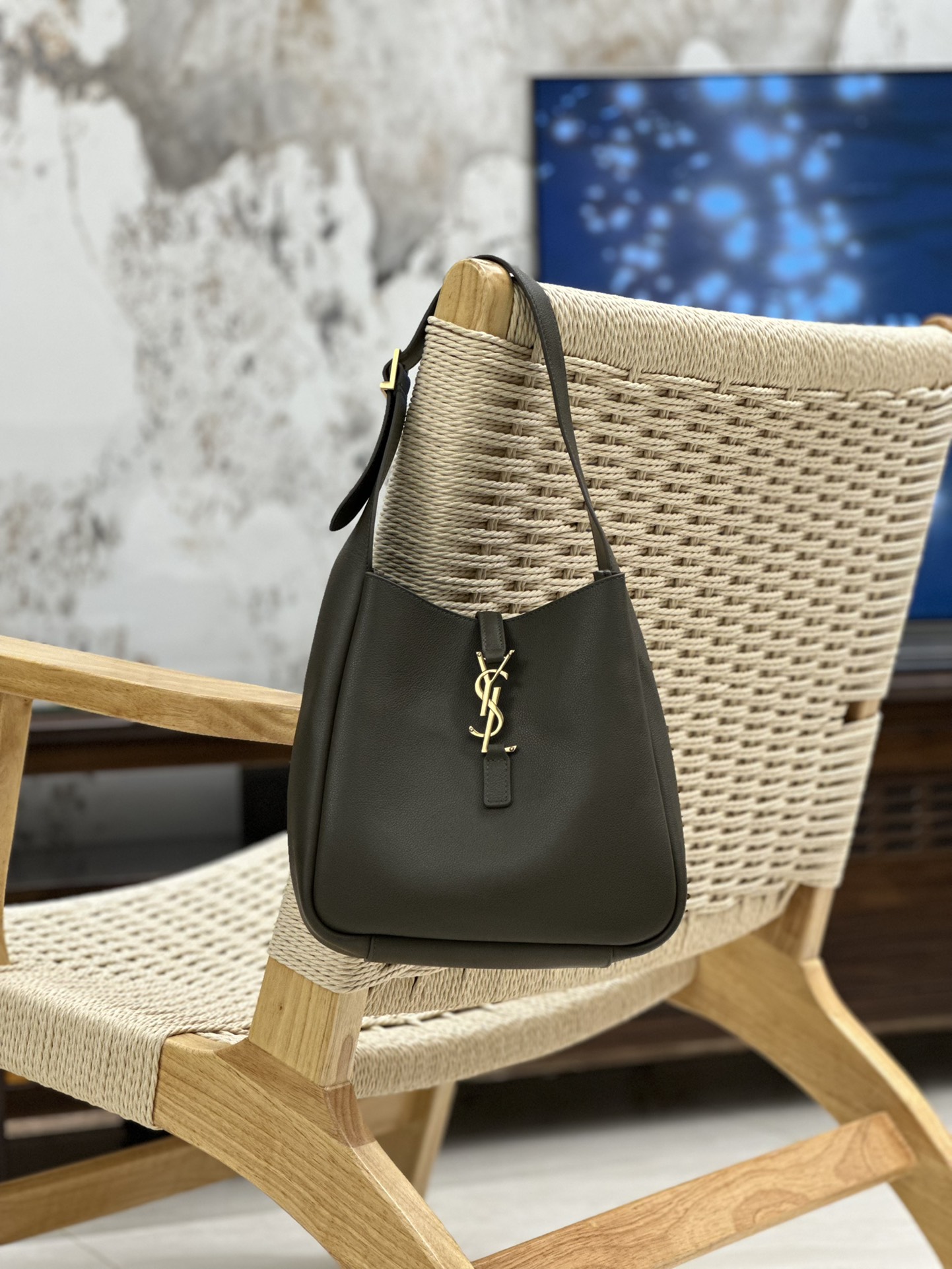 Y*L le5a7 vintage bag-23×22×8.5cm