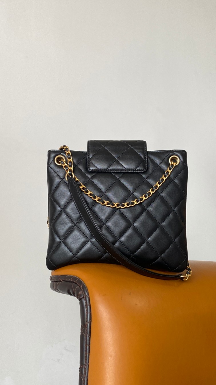 Ch@nel 2021SS Tote Bag-17.5*20*5CM