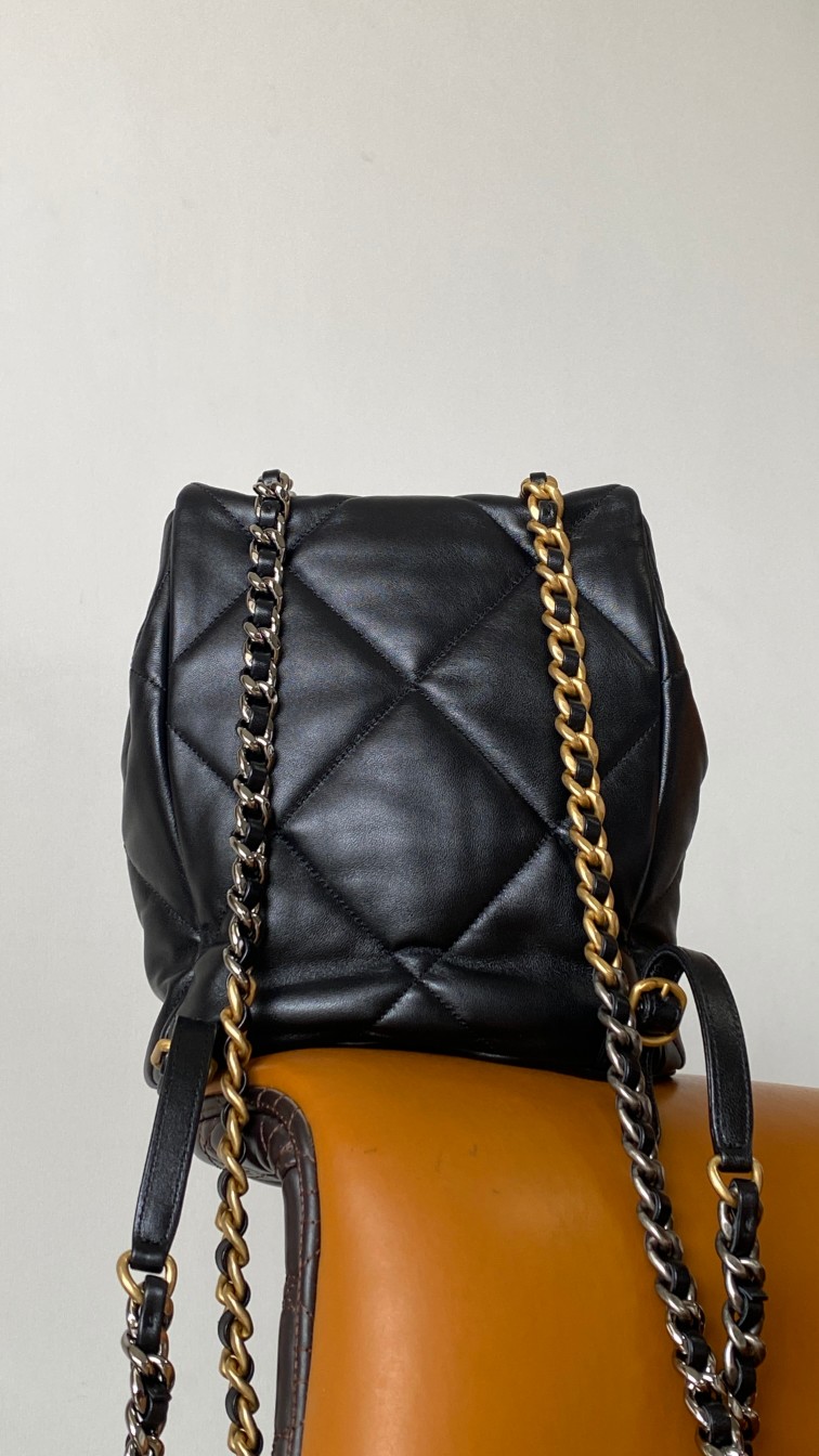 Ch@nel 2024SS Backpack-26x22x16CM