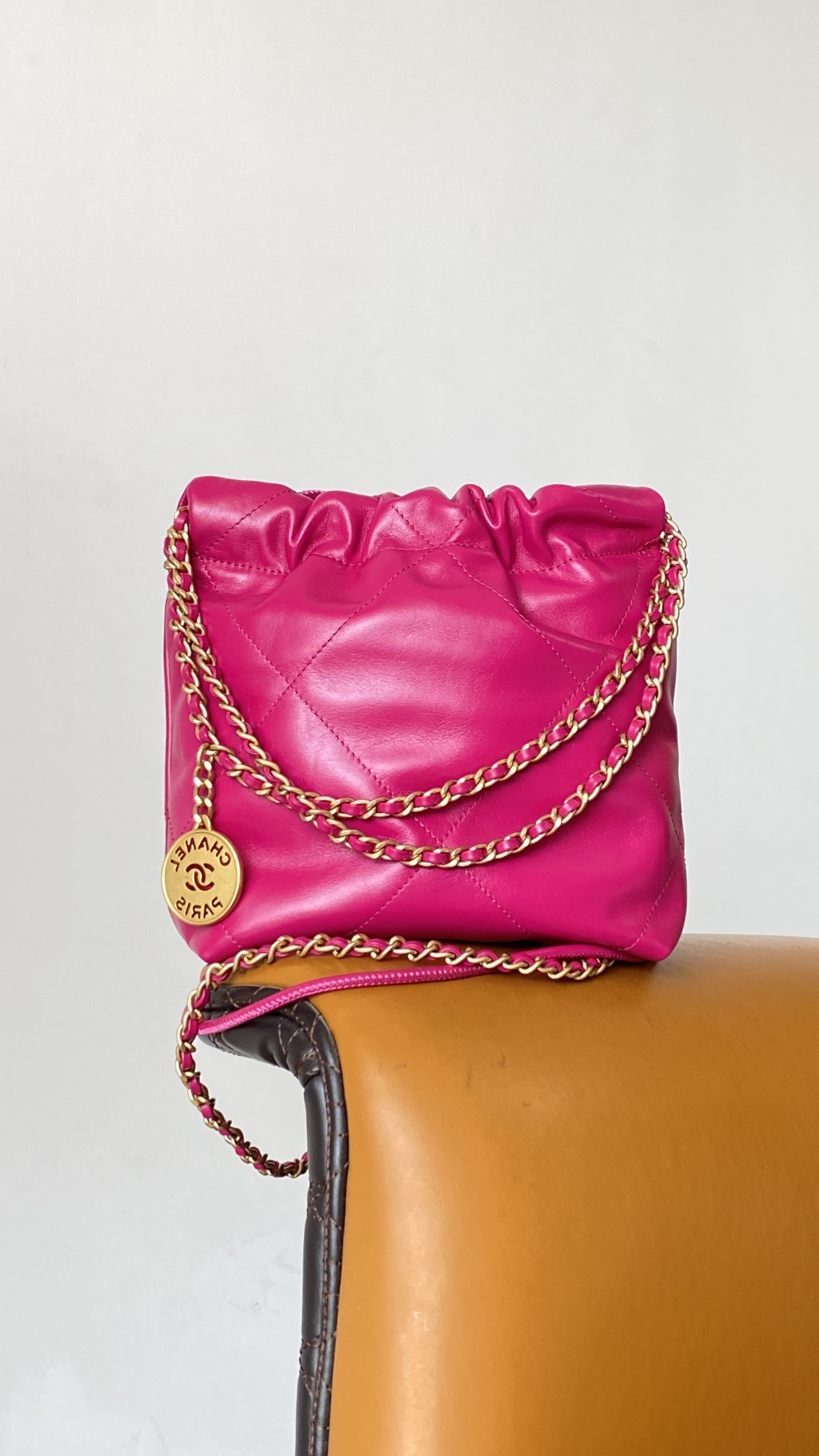 Ch@nel Mini 2024SS Handbags-19*20*6CM