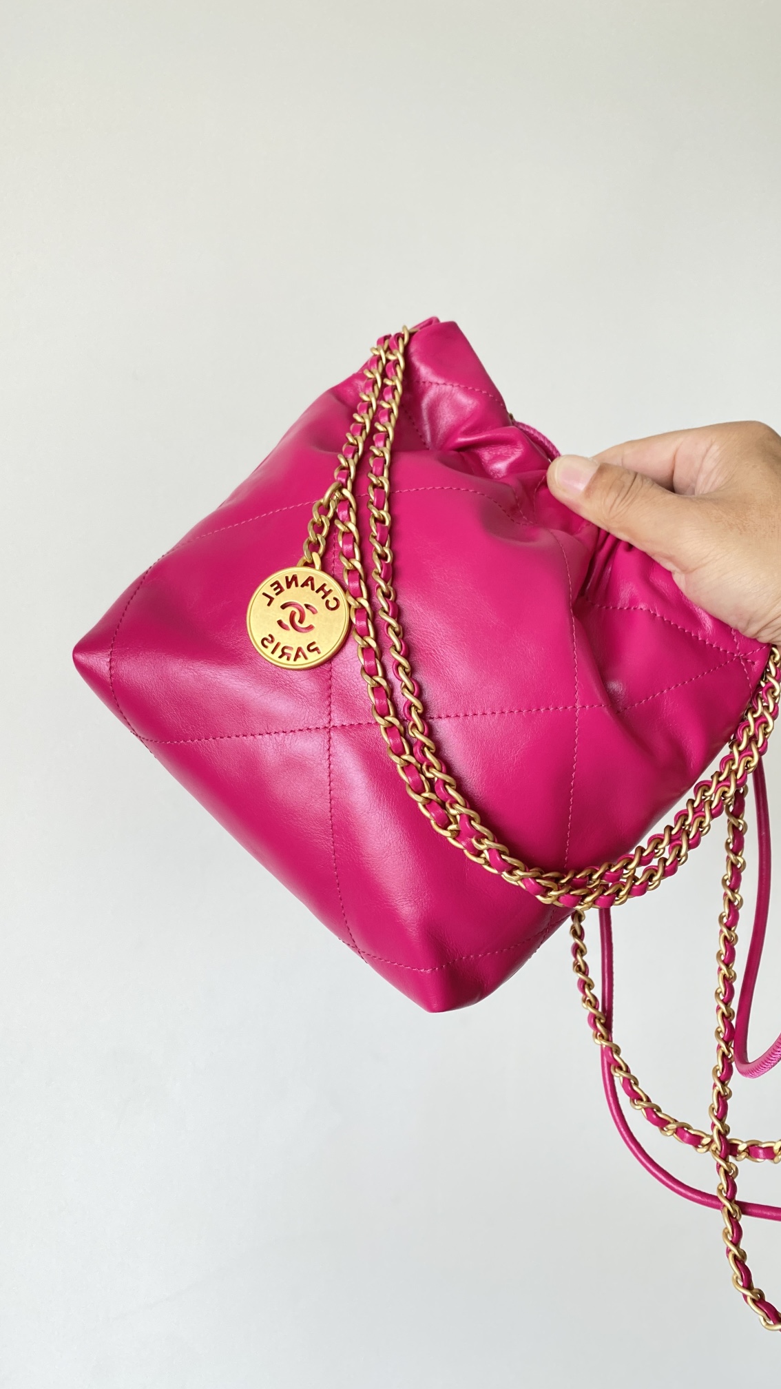 Ch@nel Mini 2024SS Handbags-19*20*6CM