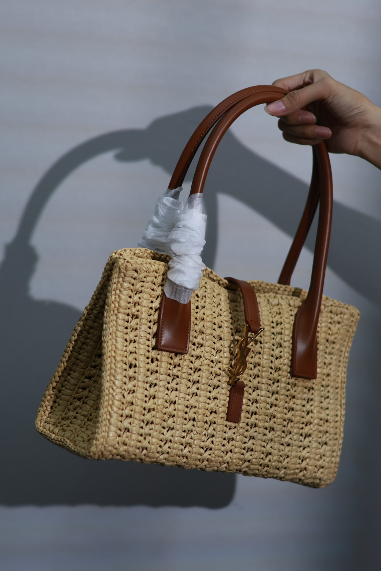 Y*L tote woven bag-29×21×9cm