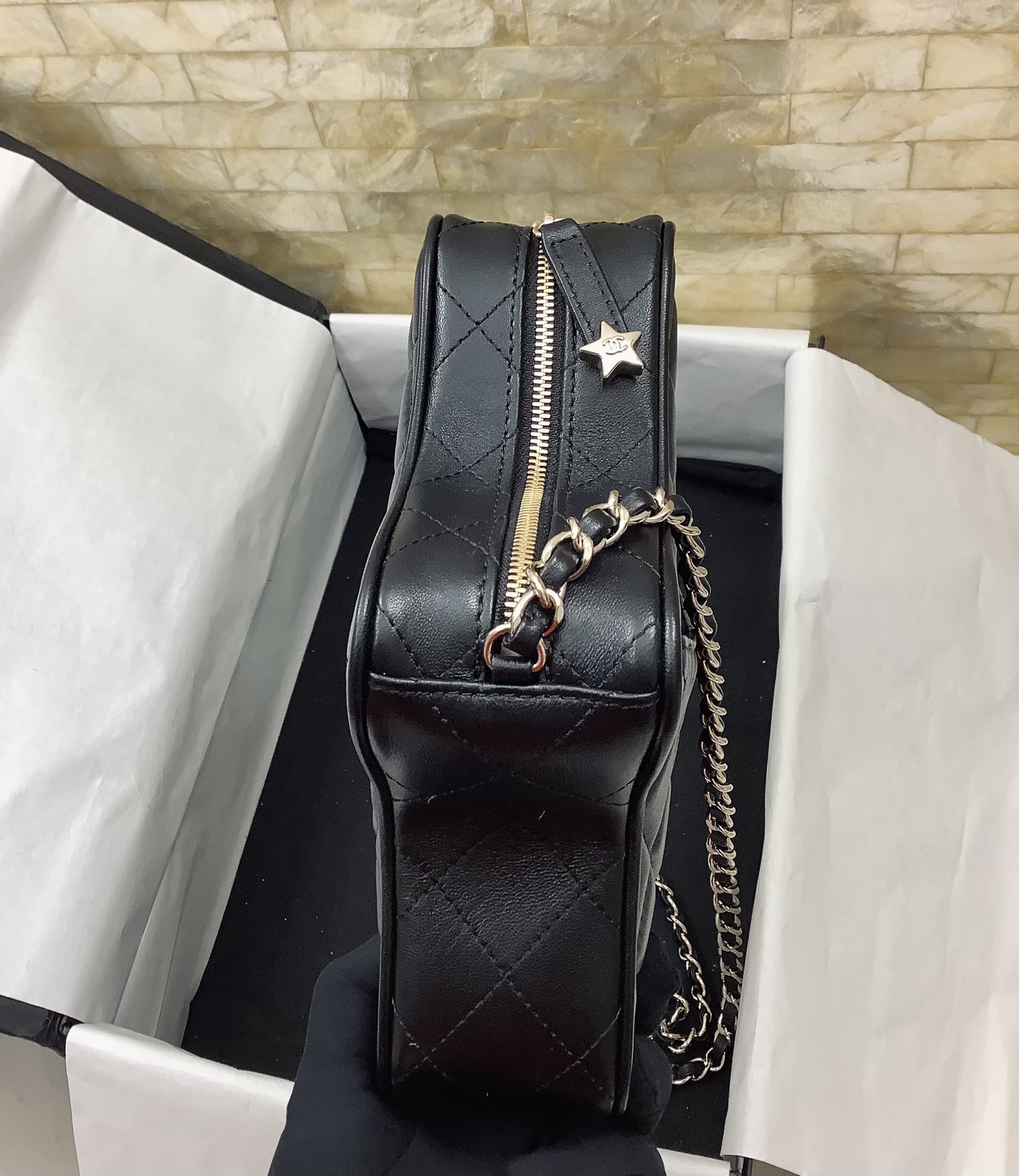 Ch@nel 2024SS Star Coin Purse-22.5 *22.5 *6CM