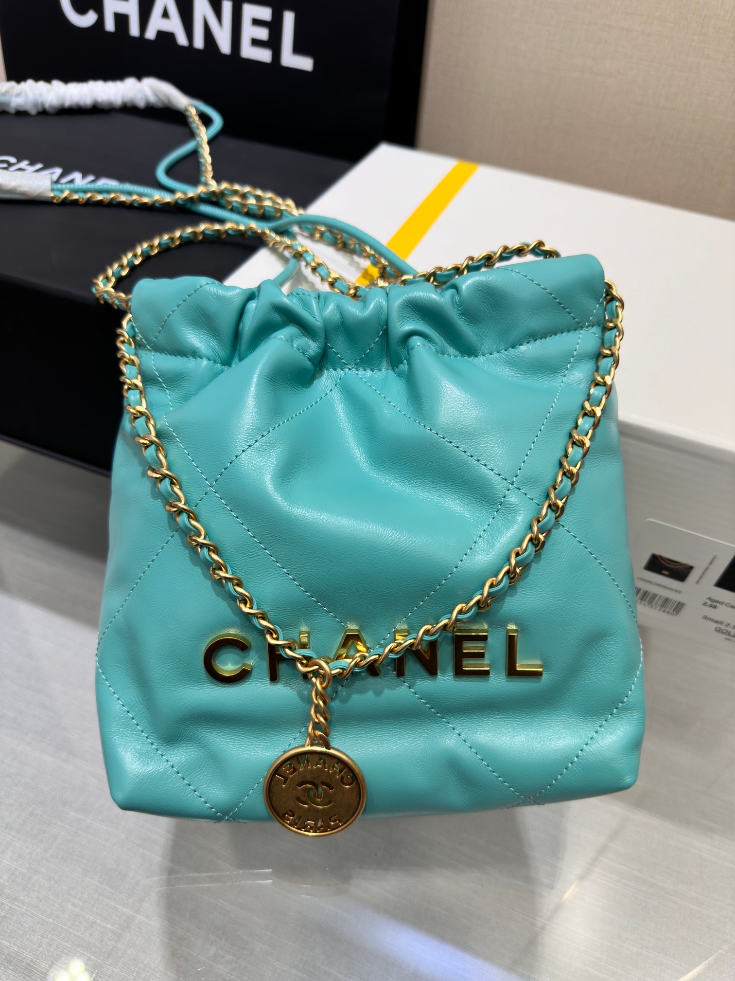 Ch@nel Mini 2024SS Handbags-19*20*6CM