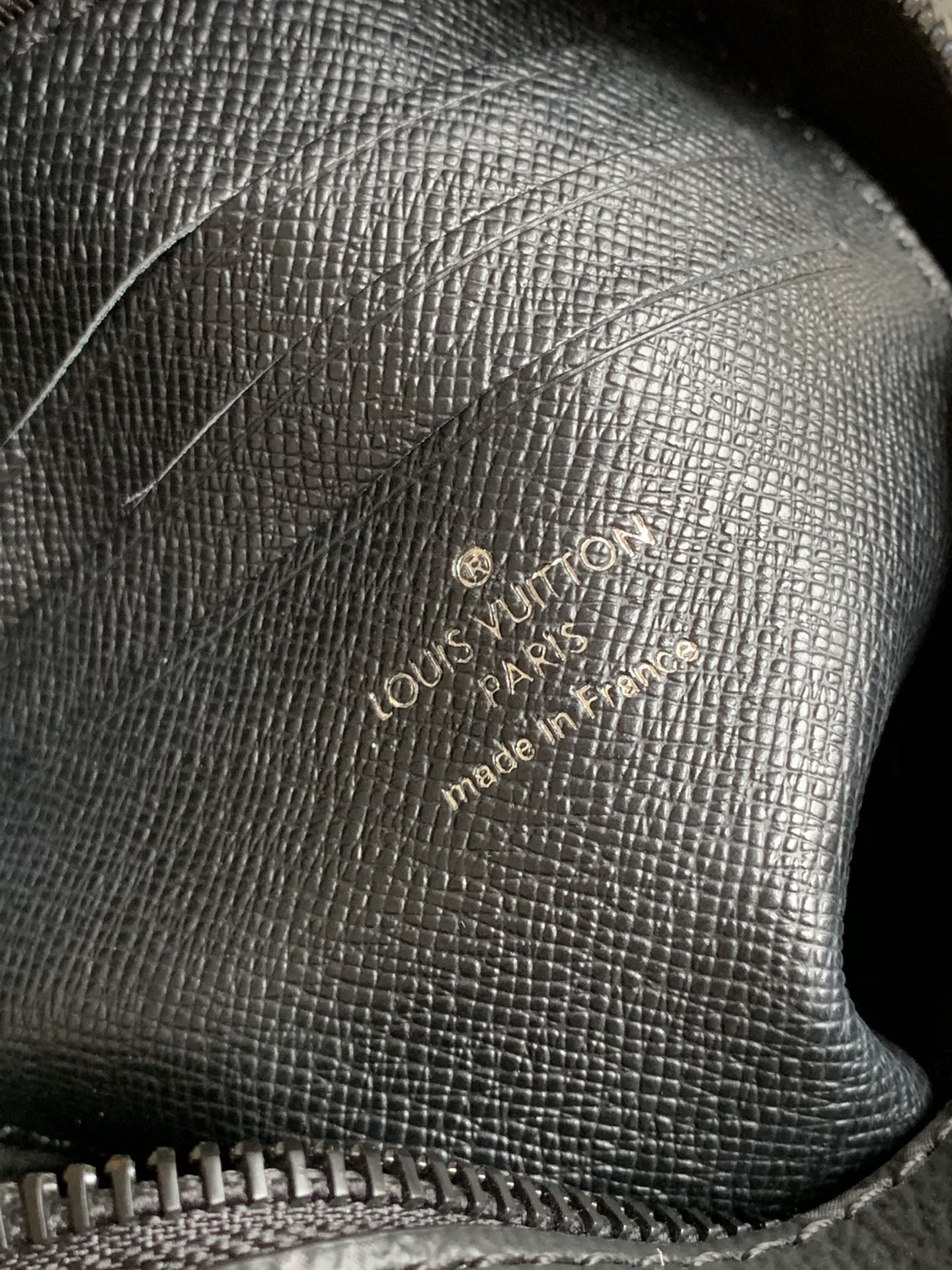 l0*is V*t0nmonogram macassar christopher bag-15x17x8cm