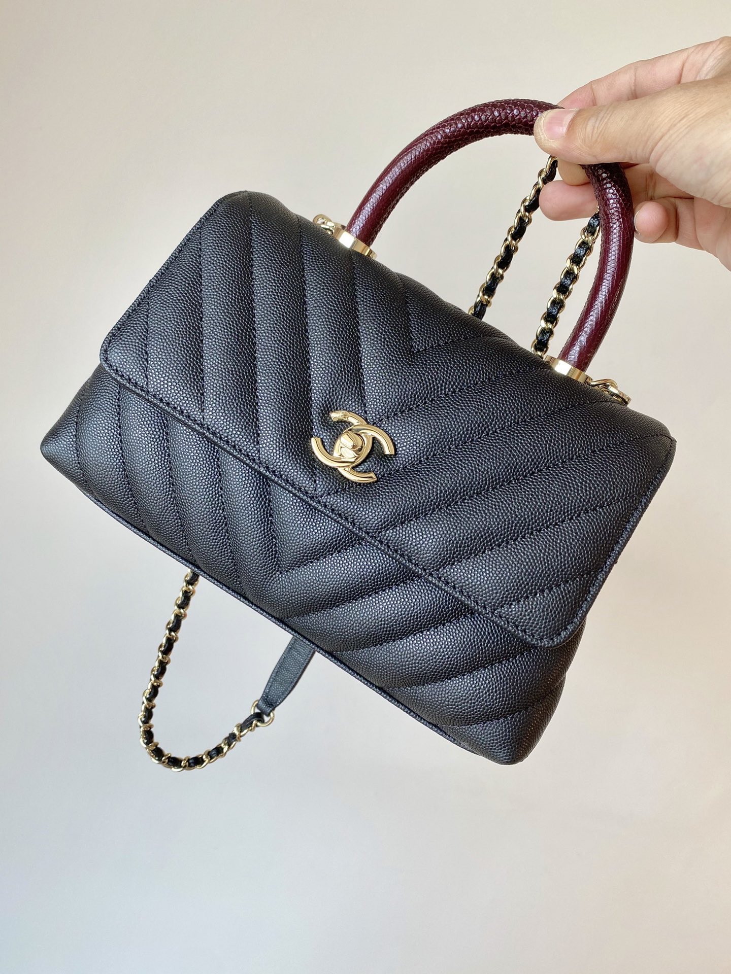 Ch@nel Coco Handlebag-23CM