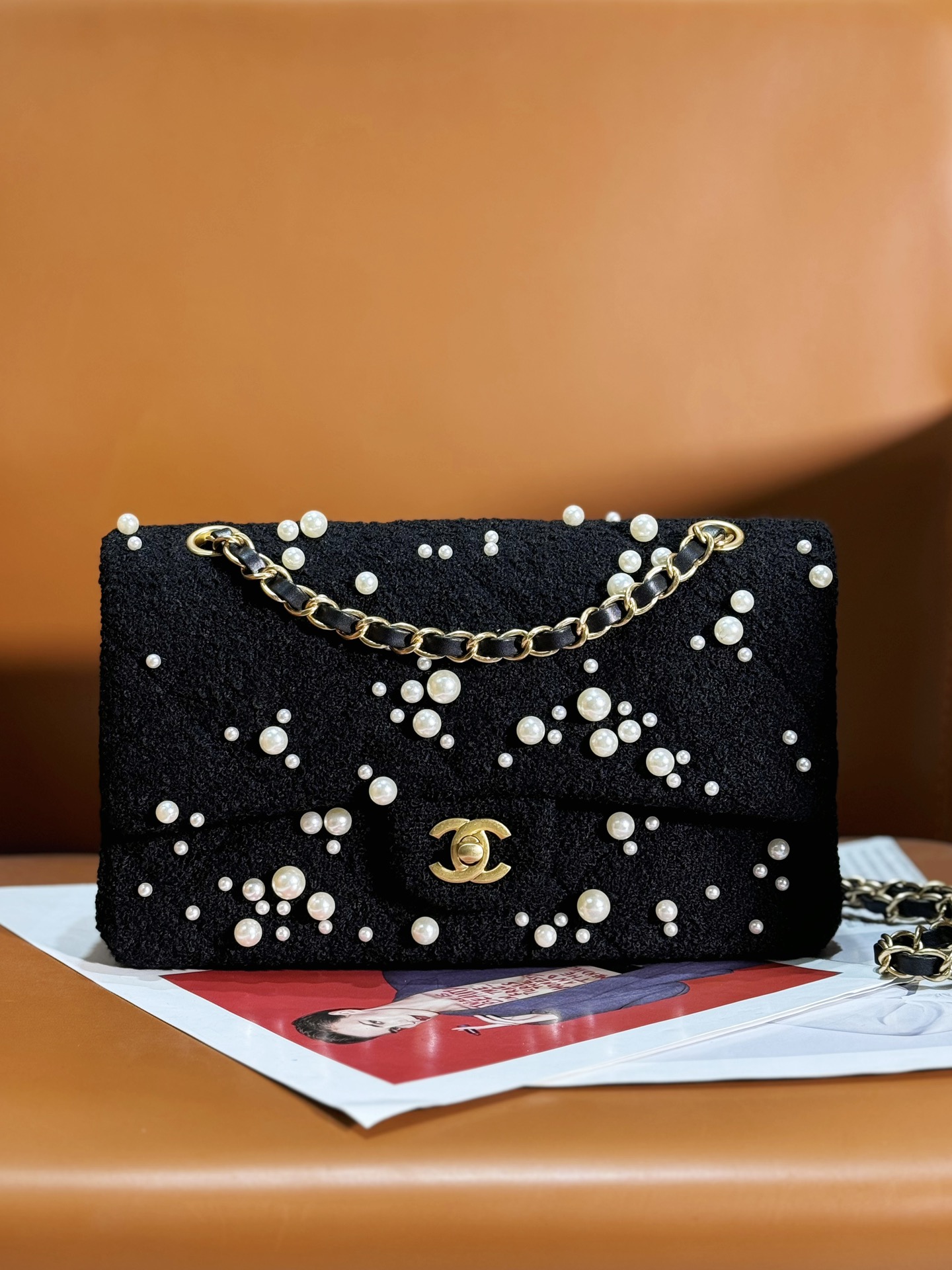 Ch@nel Flap Bag-25CM