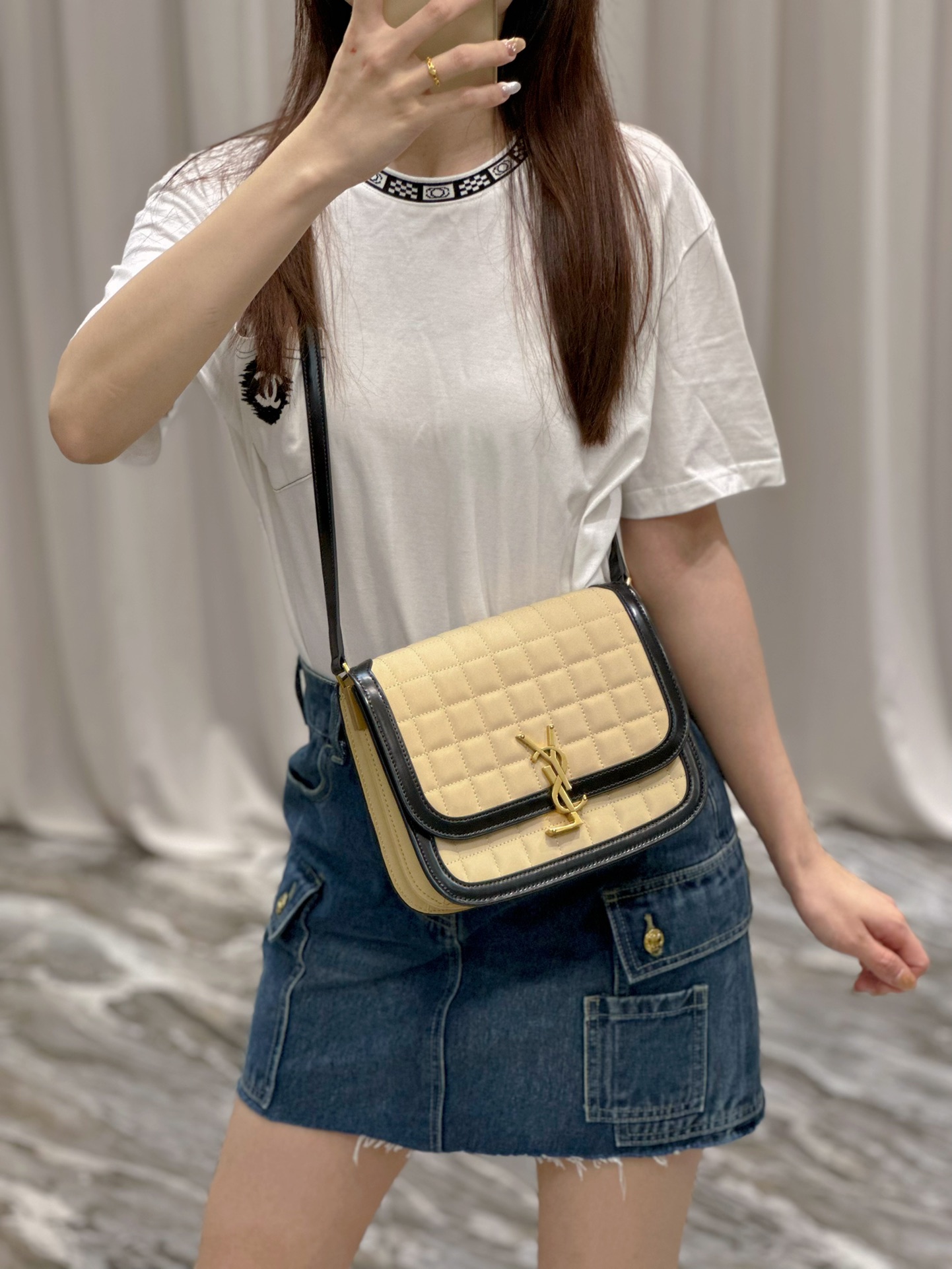 Y*L solferino box bag-19×13×5cm