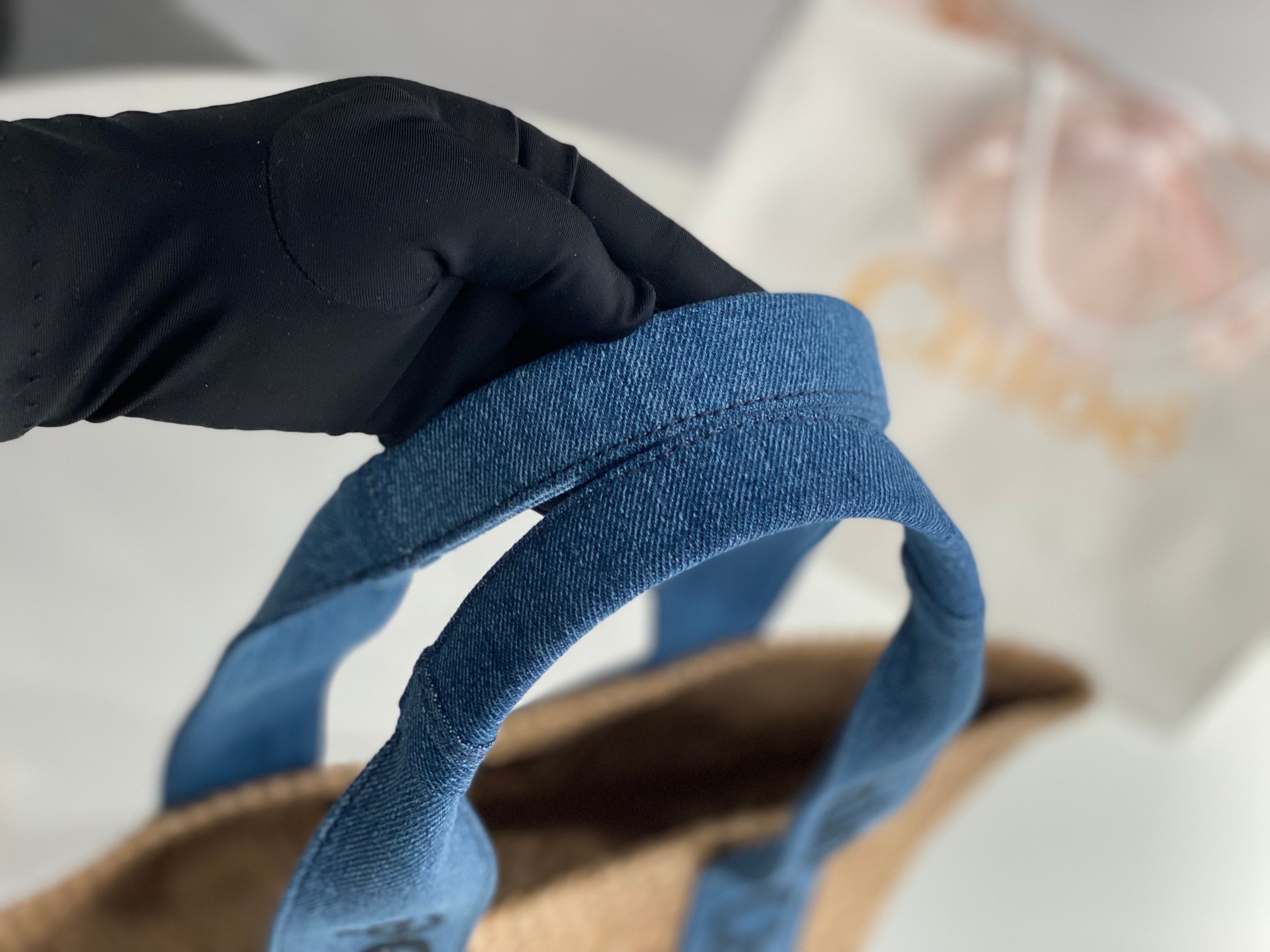 Ch10e woody bucket bag-28*48*28cm