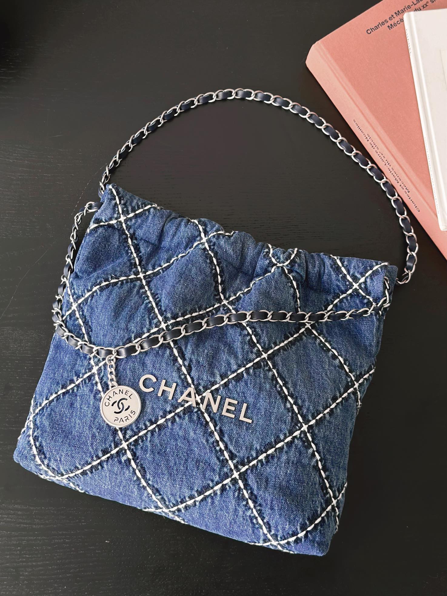 Ch@nel 22 Tote Bag-35*37*7/39*42*8CM