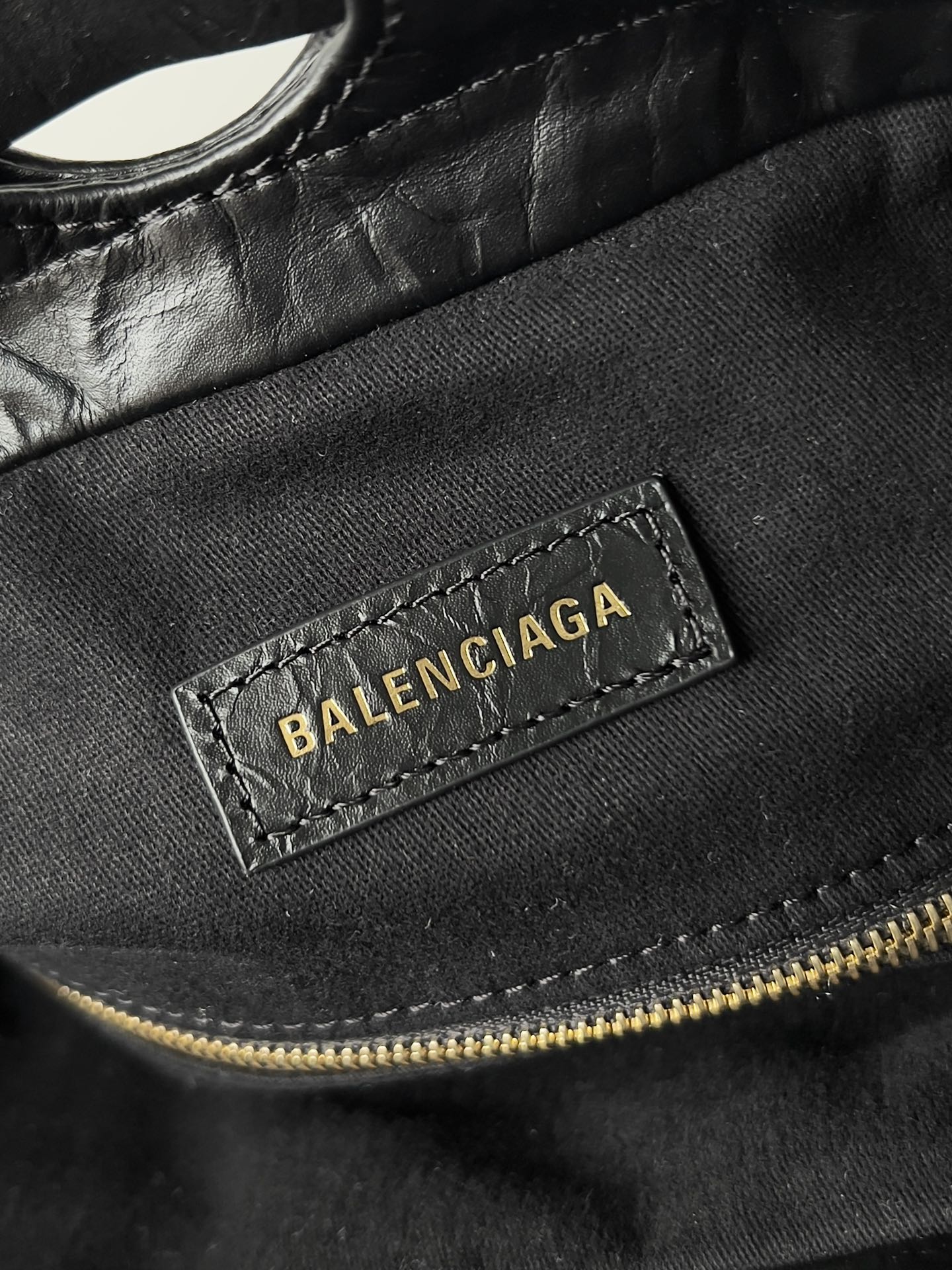 Ba*len*cia*ga crush tote-39.9x46.0x14.0cm