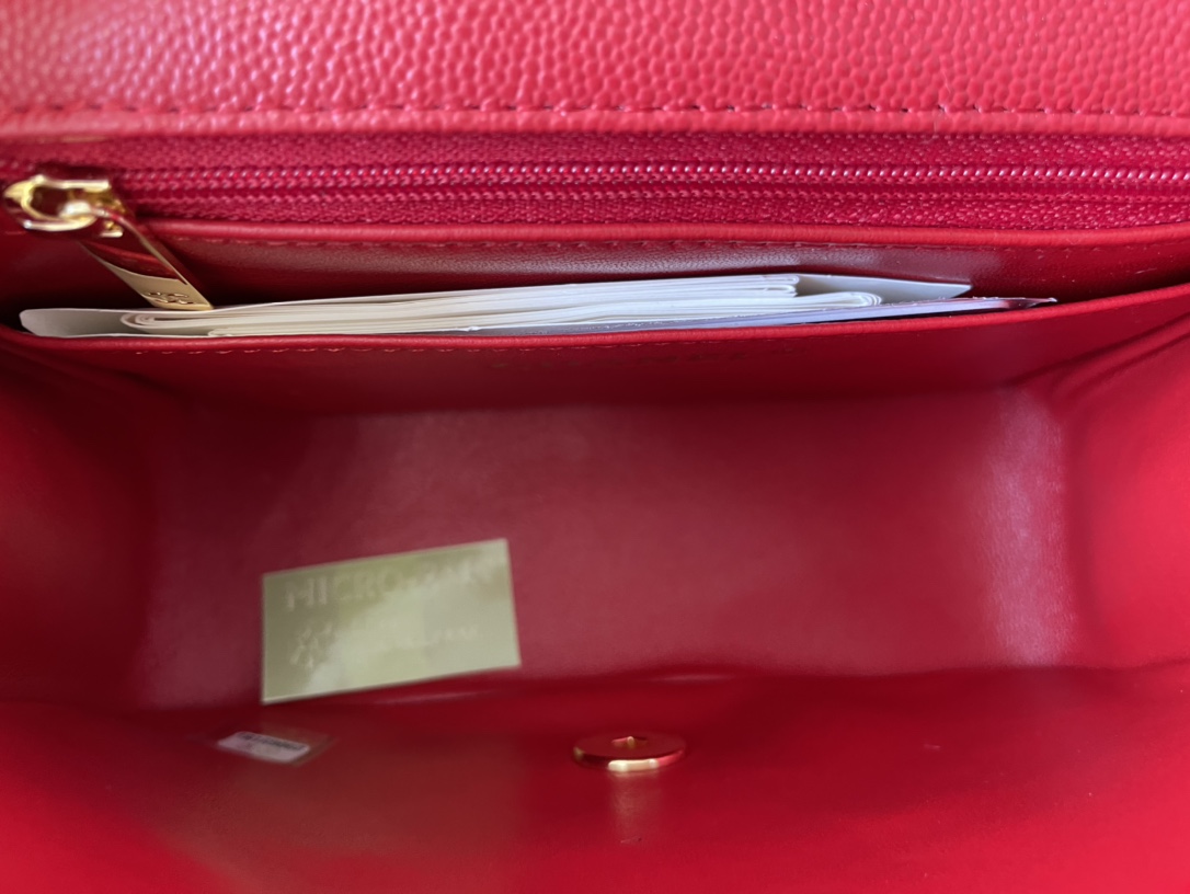 Ch@nel Flap Bag-Caviar Leather-17CM