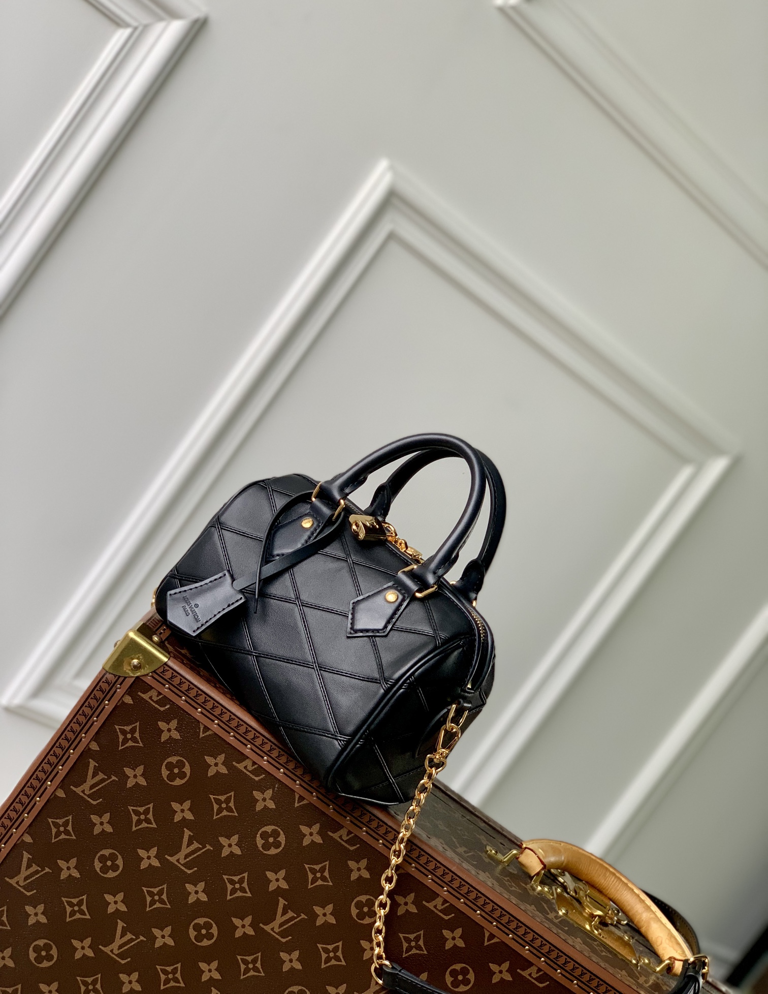 l0*is V*t0n speedy bandoulière 20 -m24261-20.5 x 13.5 x 12cm