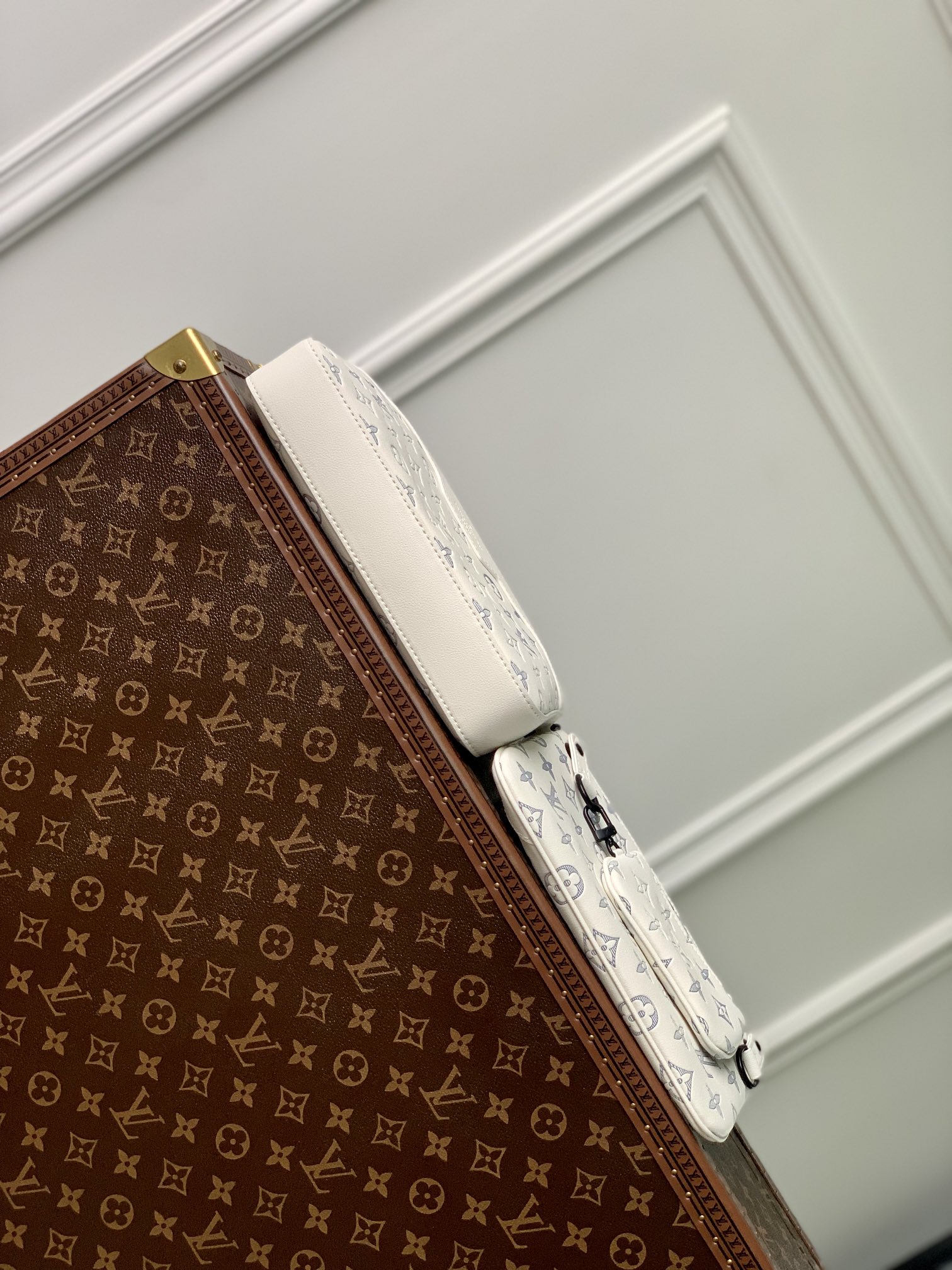 l0*is V*t0n trio messenger bag-m24754-25×18.5×7cm