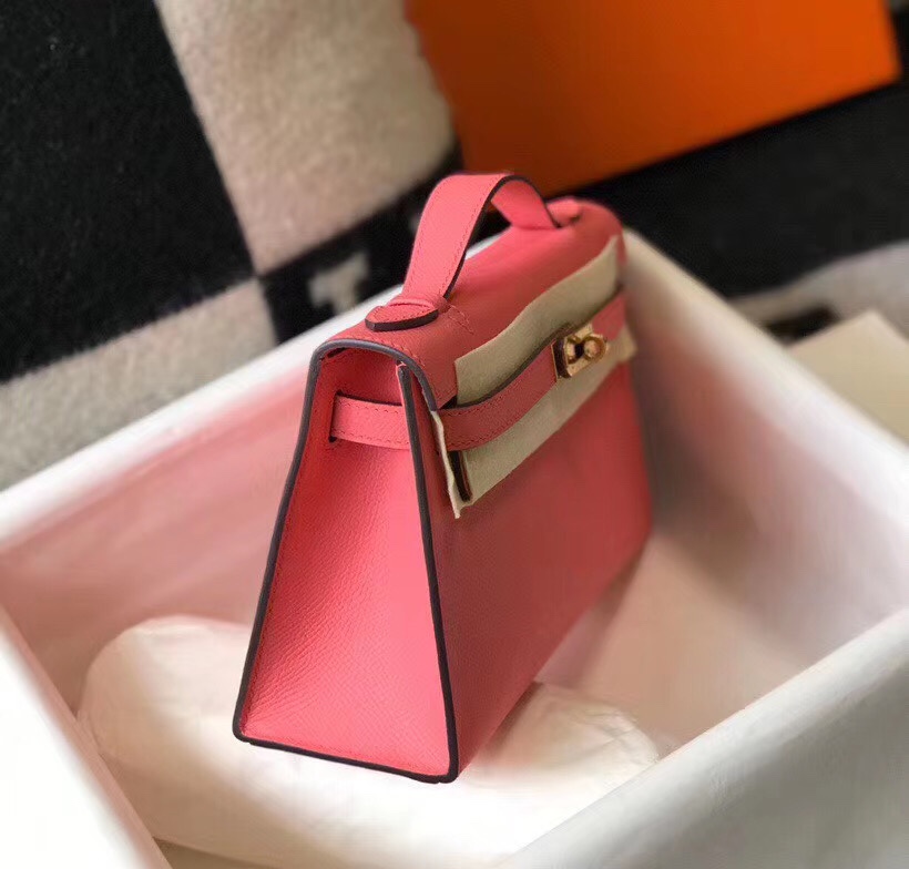 H**mes mini kelly pochette-epsom leather-22cm