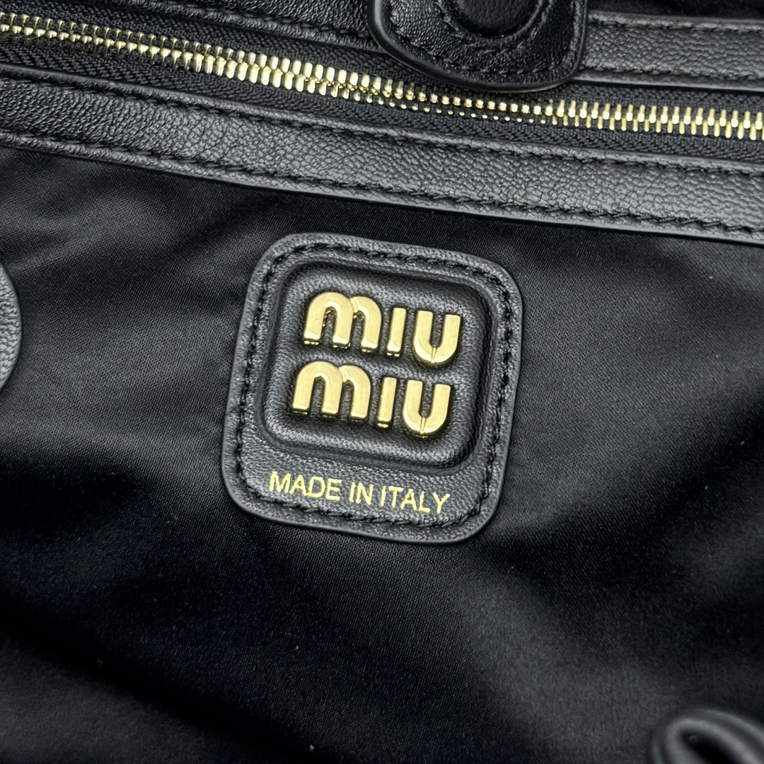 M*um*u wrinkle dumpling bag-38*19*7cm