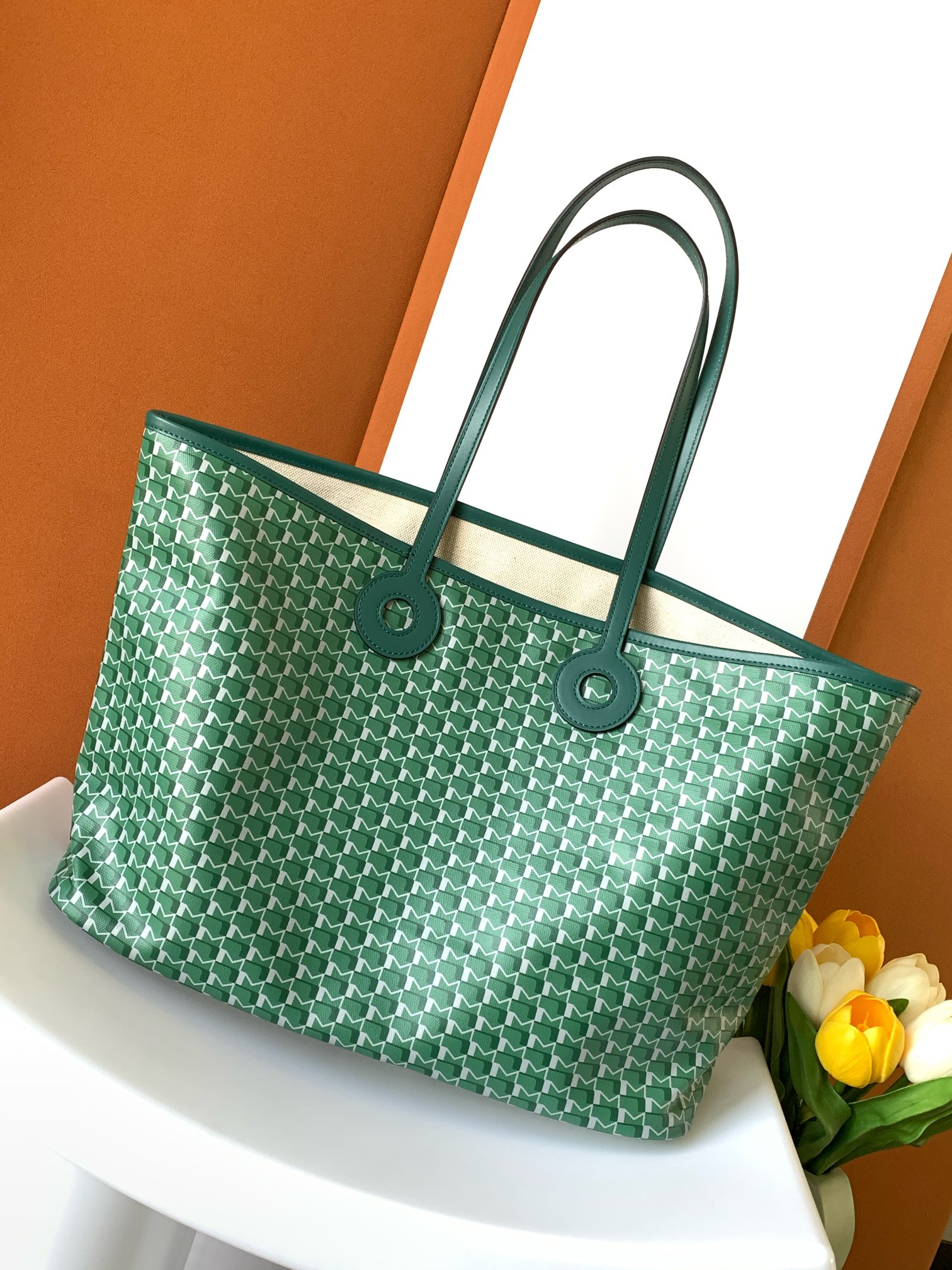 Go*ard canvas 1920 tote-52*15.5*31cm