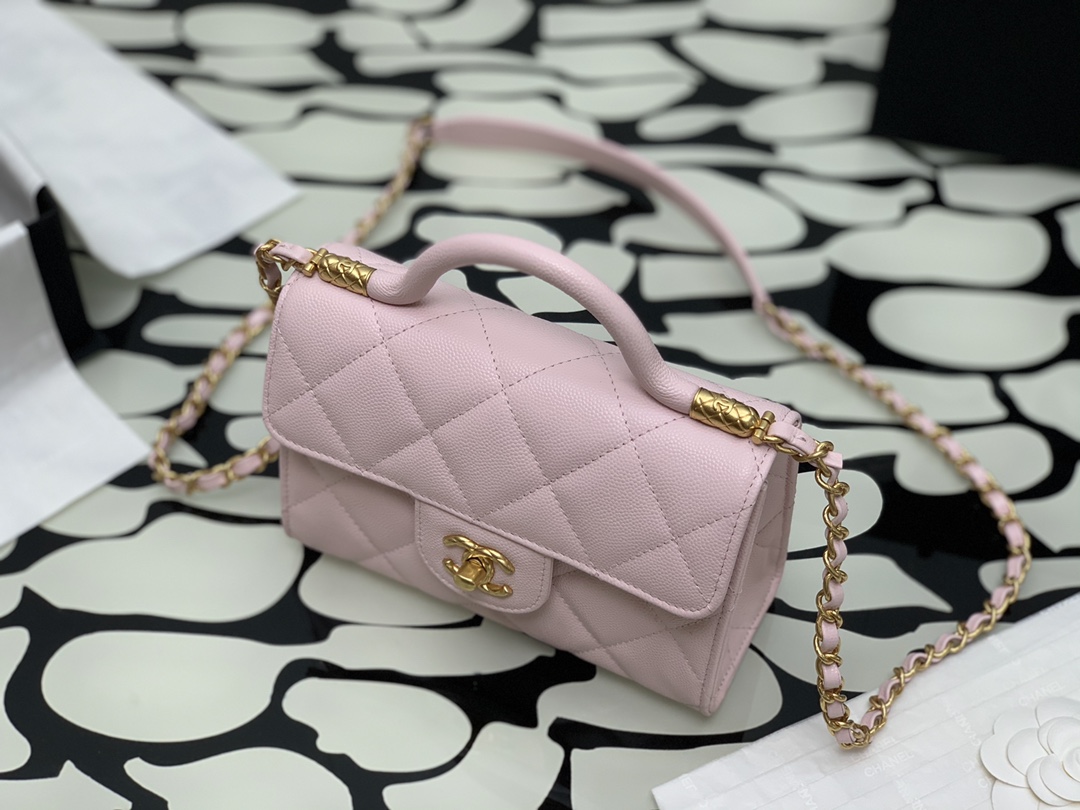 Ch@nel Flap Bag-18*13*8CM