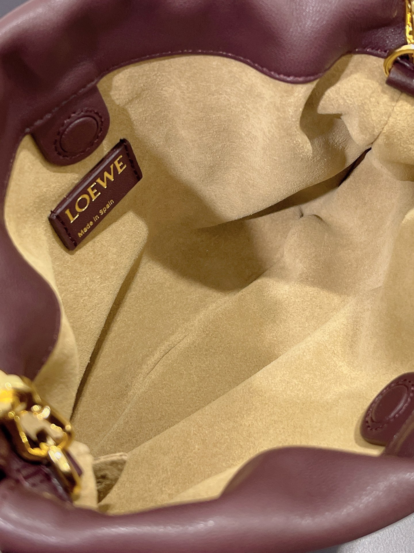 L0ew* flamenco purse 23*5.5*17cm