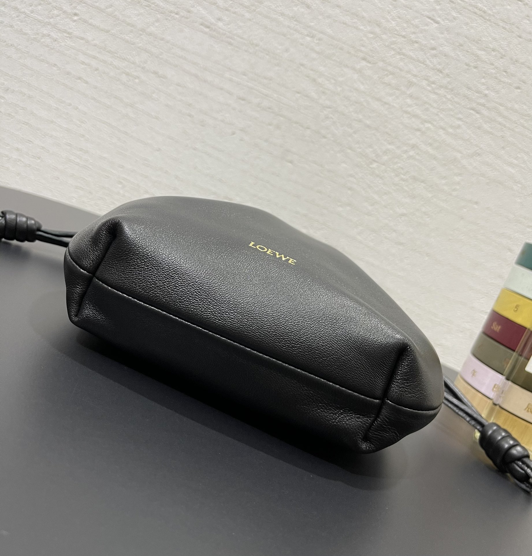 L0ew* flamenco purse 23*5.5*17cm