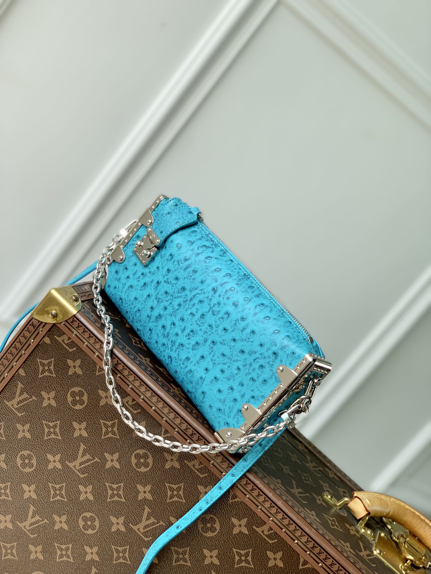 l0*is V*t0n slim trunk--m25445-23 x 12 x 4cm