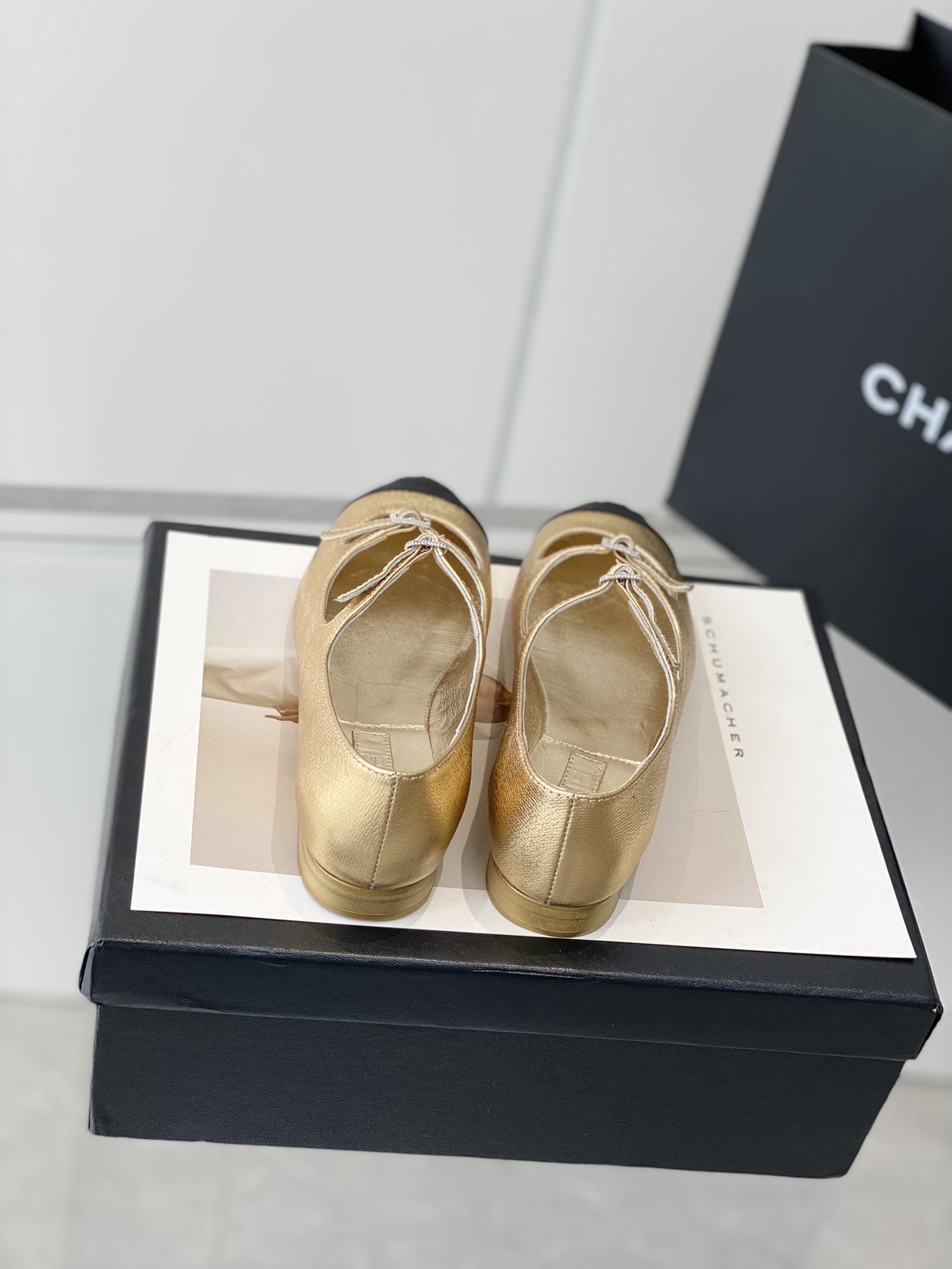 Ch@nel Mary Jane Shoes