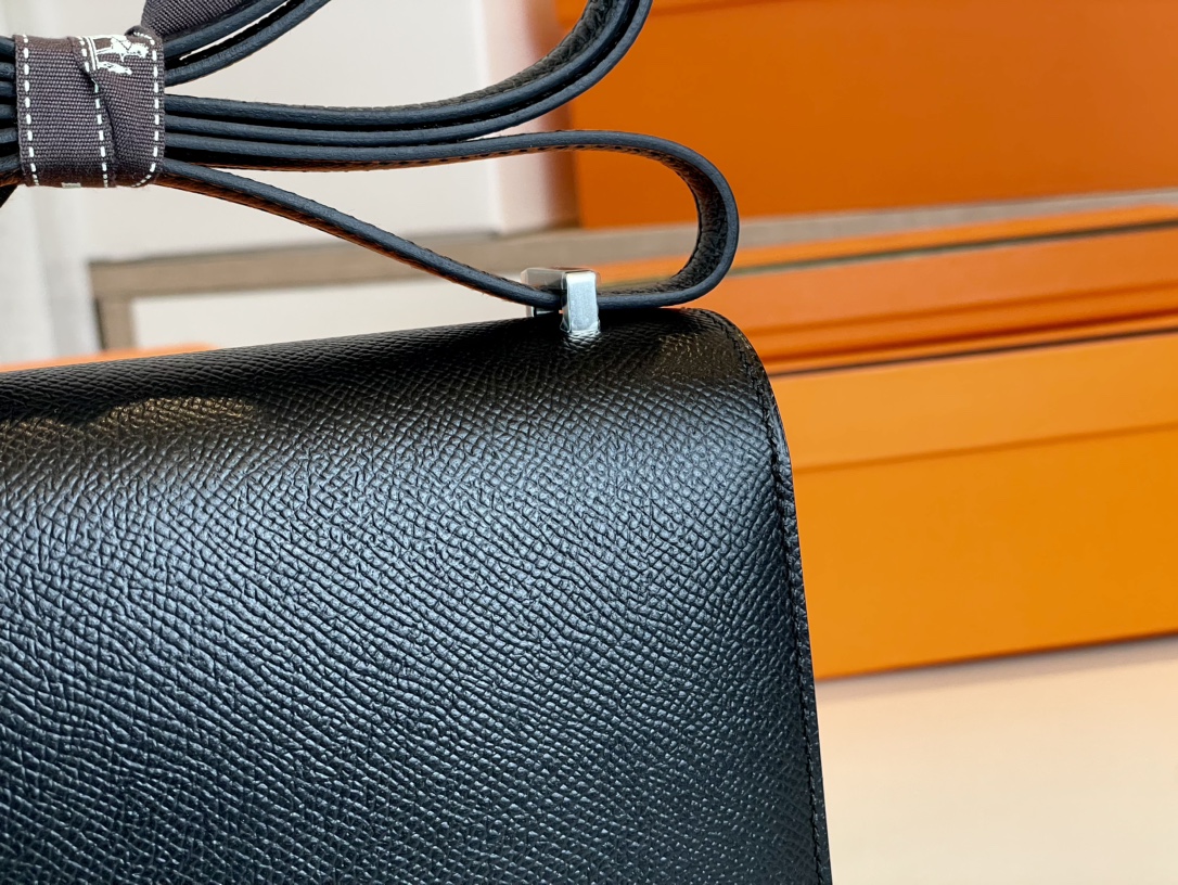 H**mes constance epsom leather-19cm