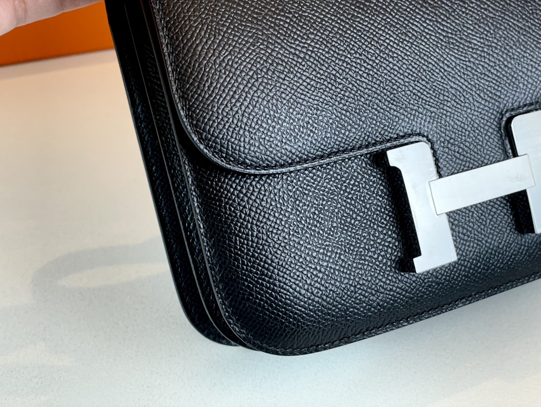 H**mes constance epsom leather-19cm