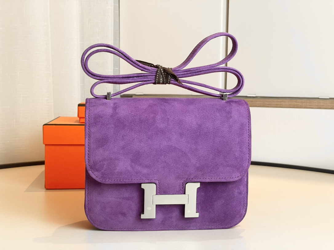 H**mes constance epsom leather-19cm