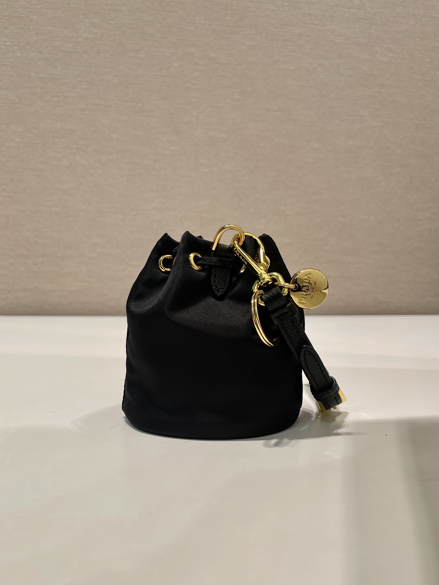 Pra*a 1tt202 re-nylon mini bag-8.5*10.5cm