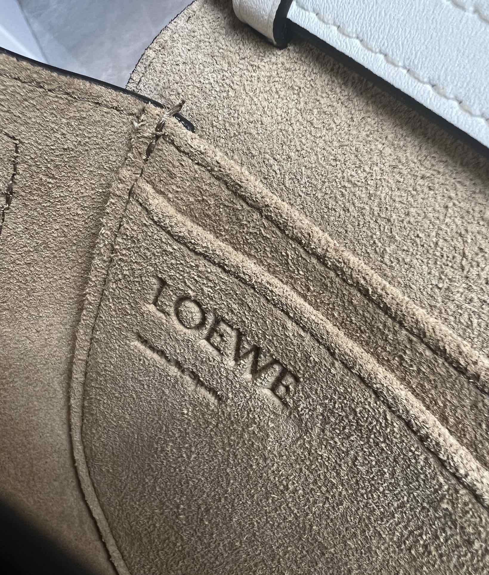 L0ew* mini puzzle gatedual bag-21*12.5*9cm