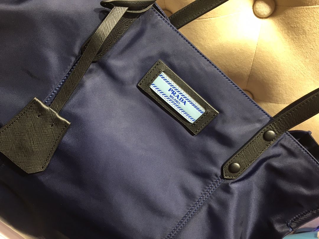 Pra*a 1bg052 tote bag-40*34*16cm