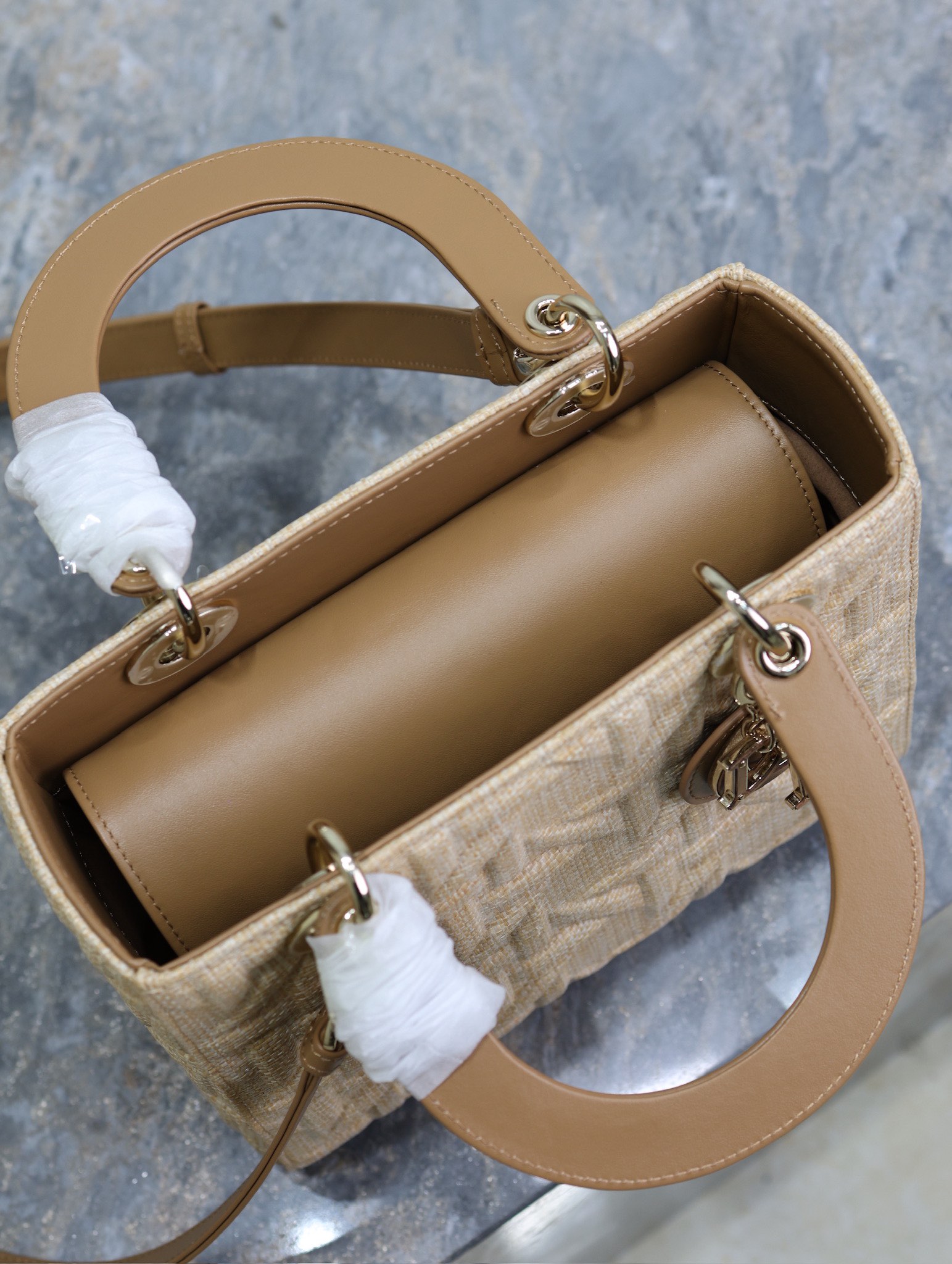 lady D*or handle bag-24cm