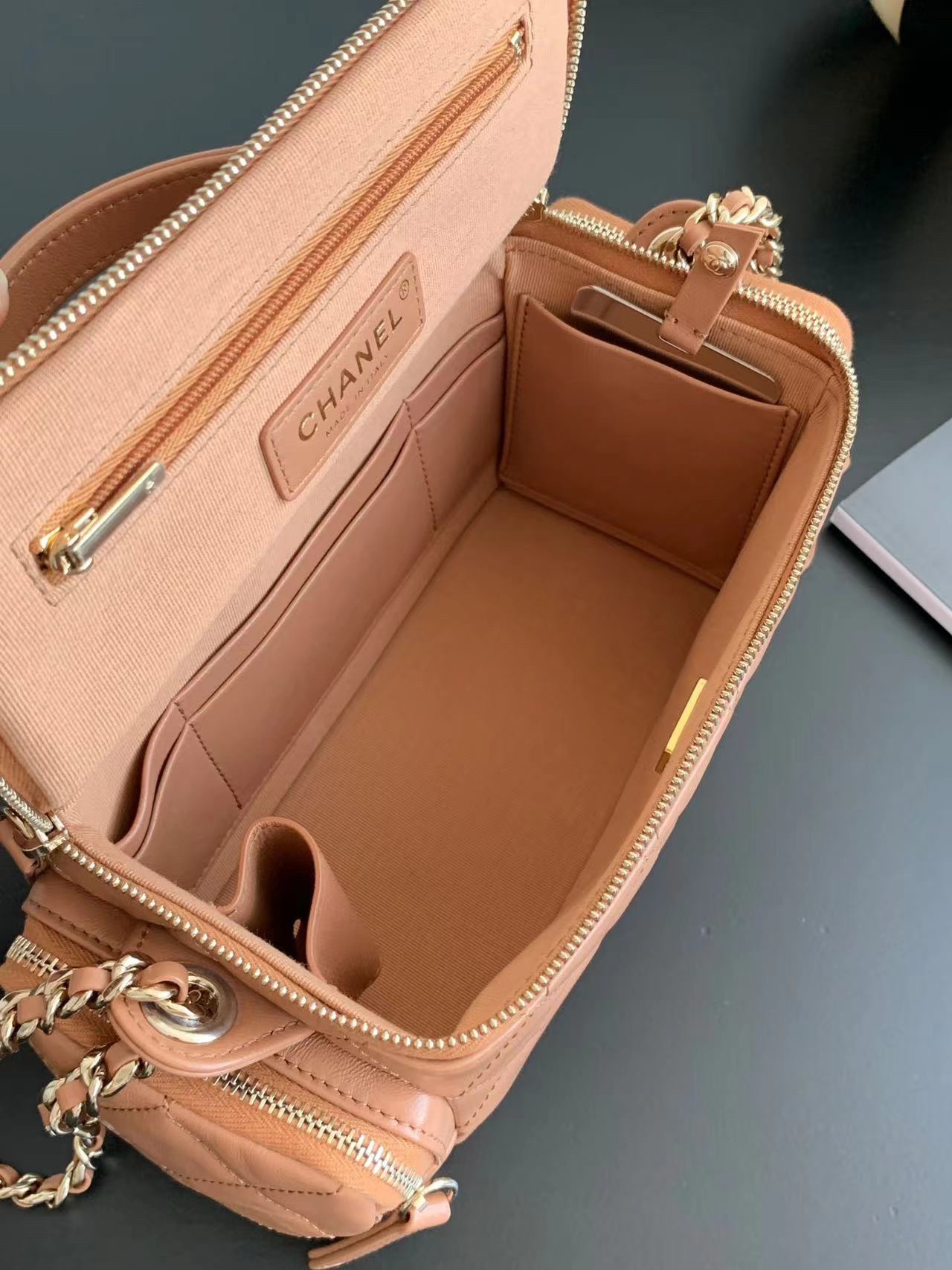 Ch@nel Cosmetic Bag-4×23×9CM