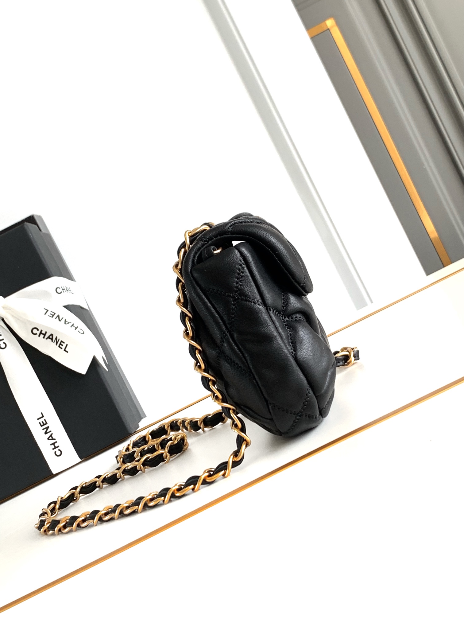 Ch@nel Saddle Bag-15.5/14/3CM