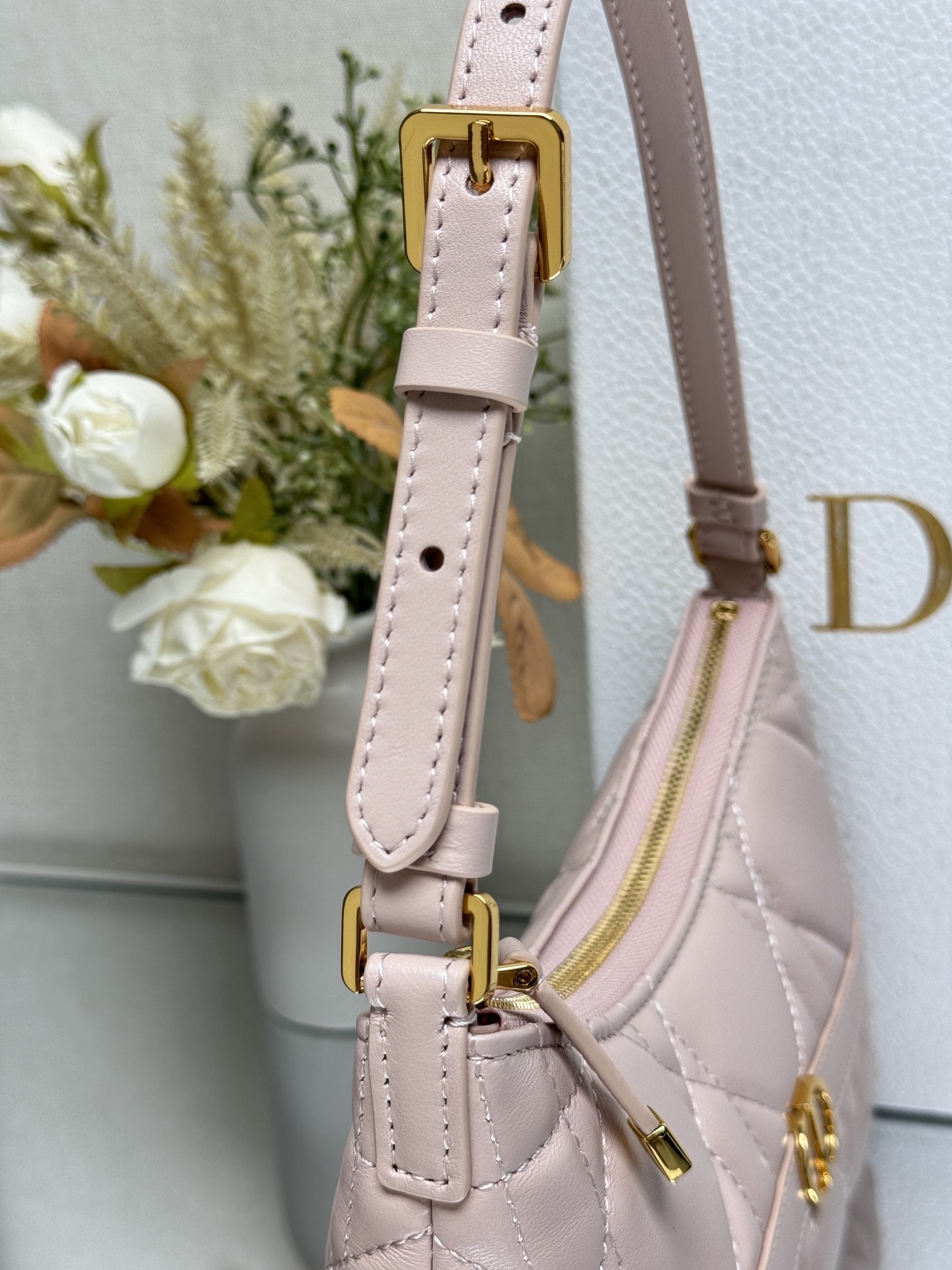 D*or miss caro mini hobo shoulder bag-23×13*6cm