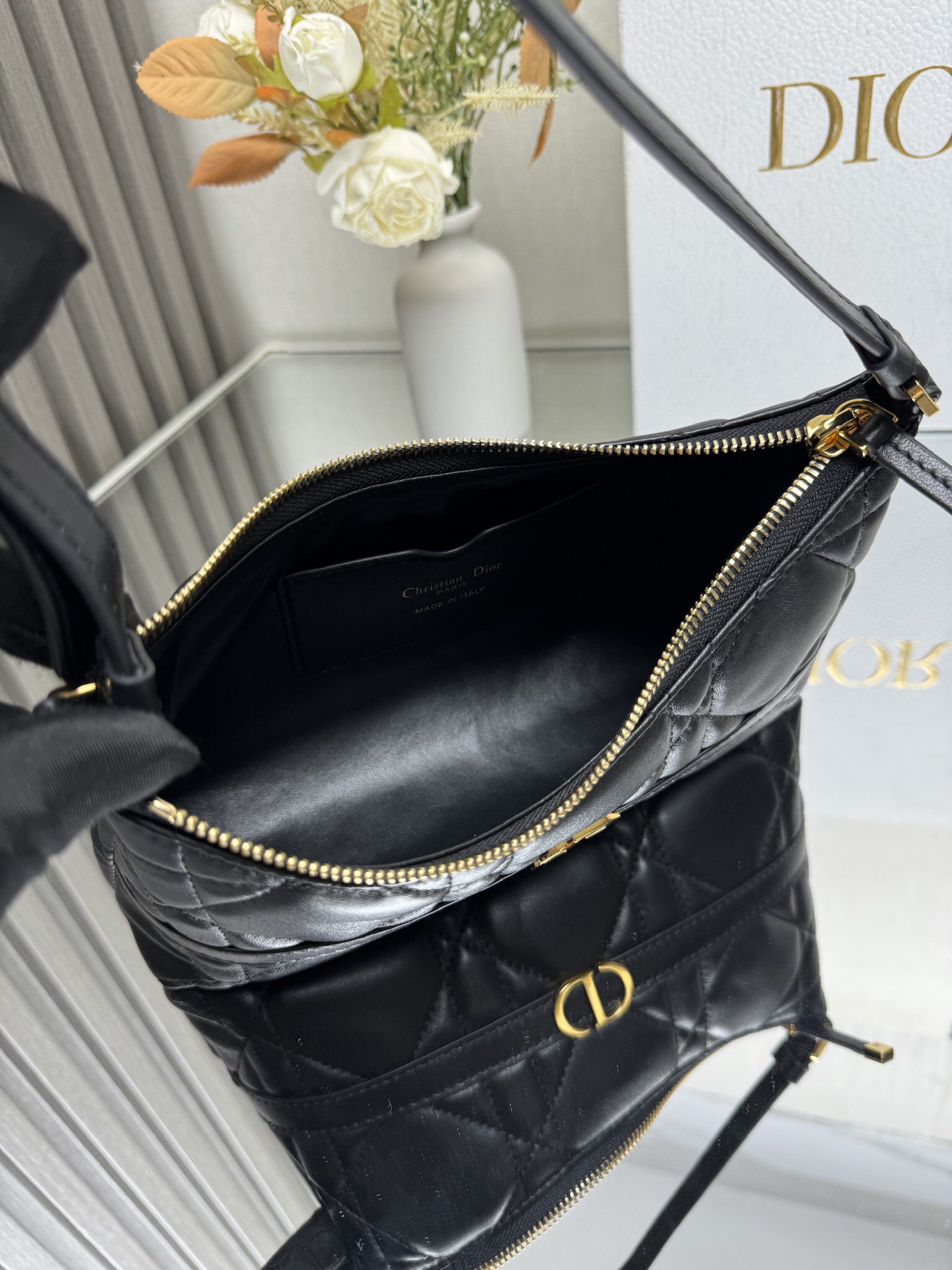 D*or miss caro mini hobo shoulder bag-23×13*6cm