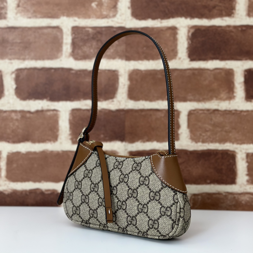 gvc*1 gg emblem S*per mini shoulder bag-23*13*2cm