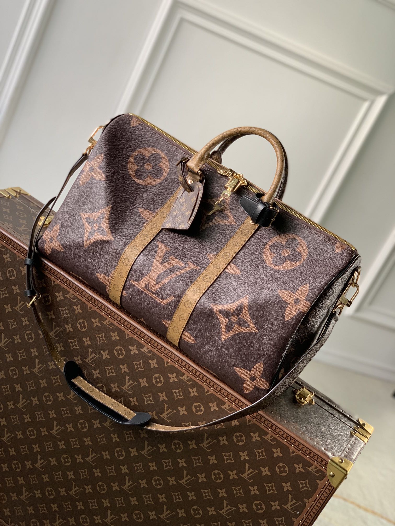 L0vis Vvtt0n Keepall Bandoulière 45-M24315-45 × 27 × 20CM