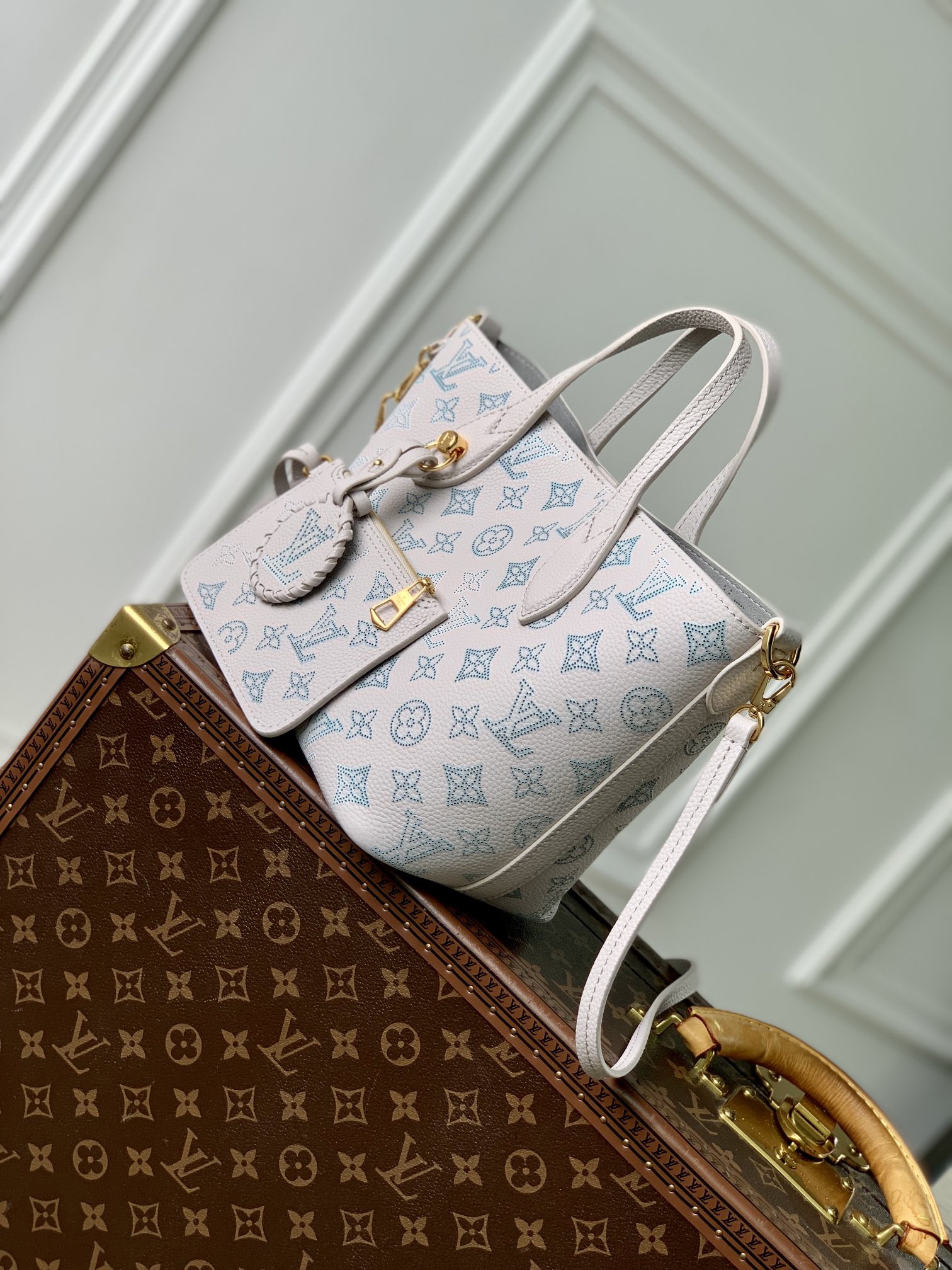 L0vis Vvtt0n Blossom Handbags-20*20*12.5CM