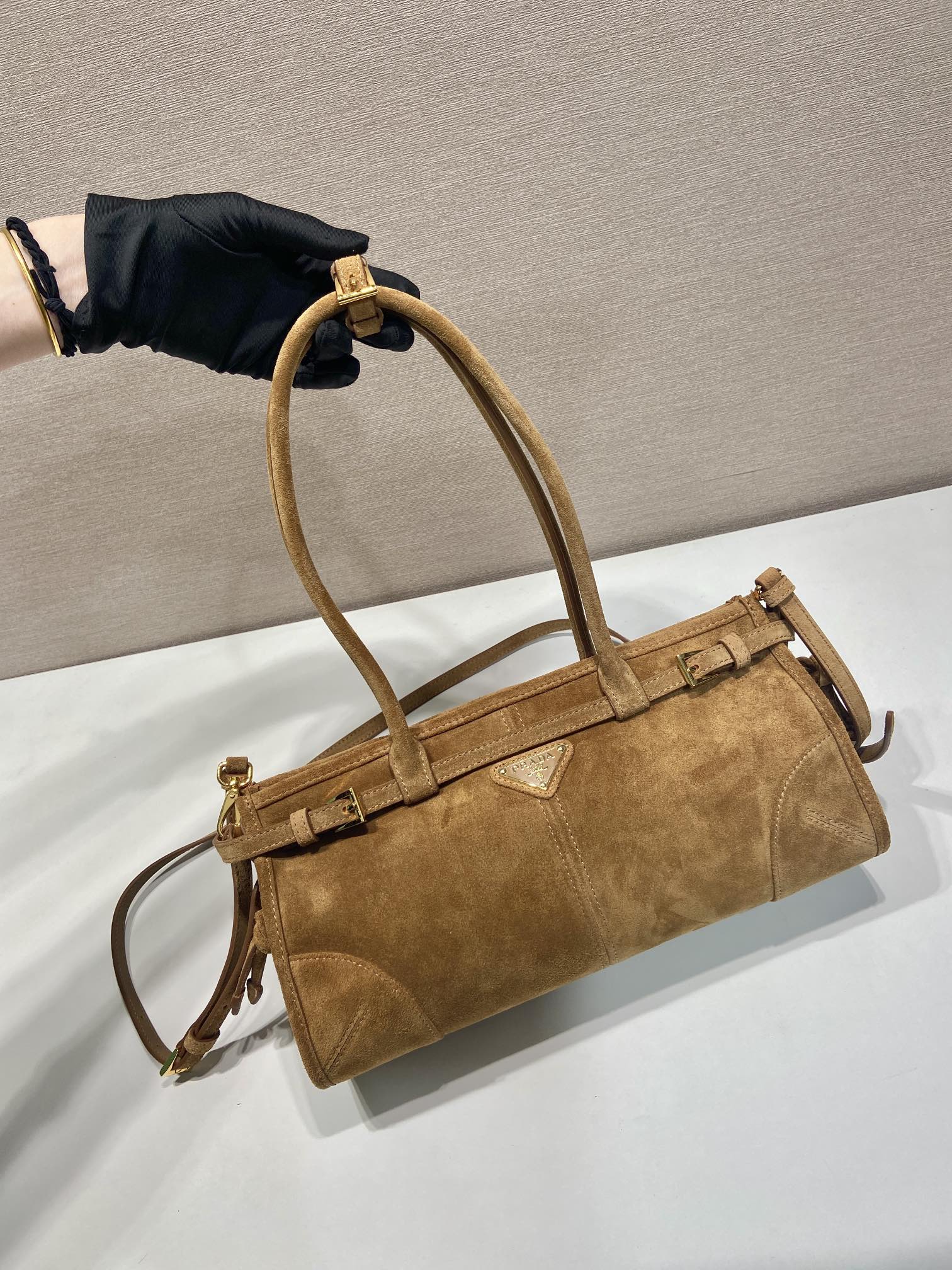 Pra*a 1BA426A LusSol Vintage Tote-32*15.5*12CM