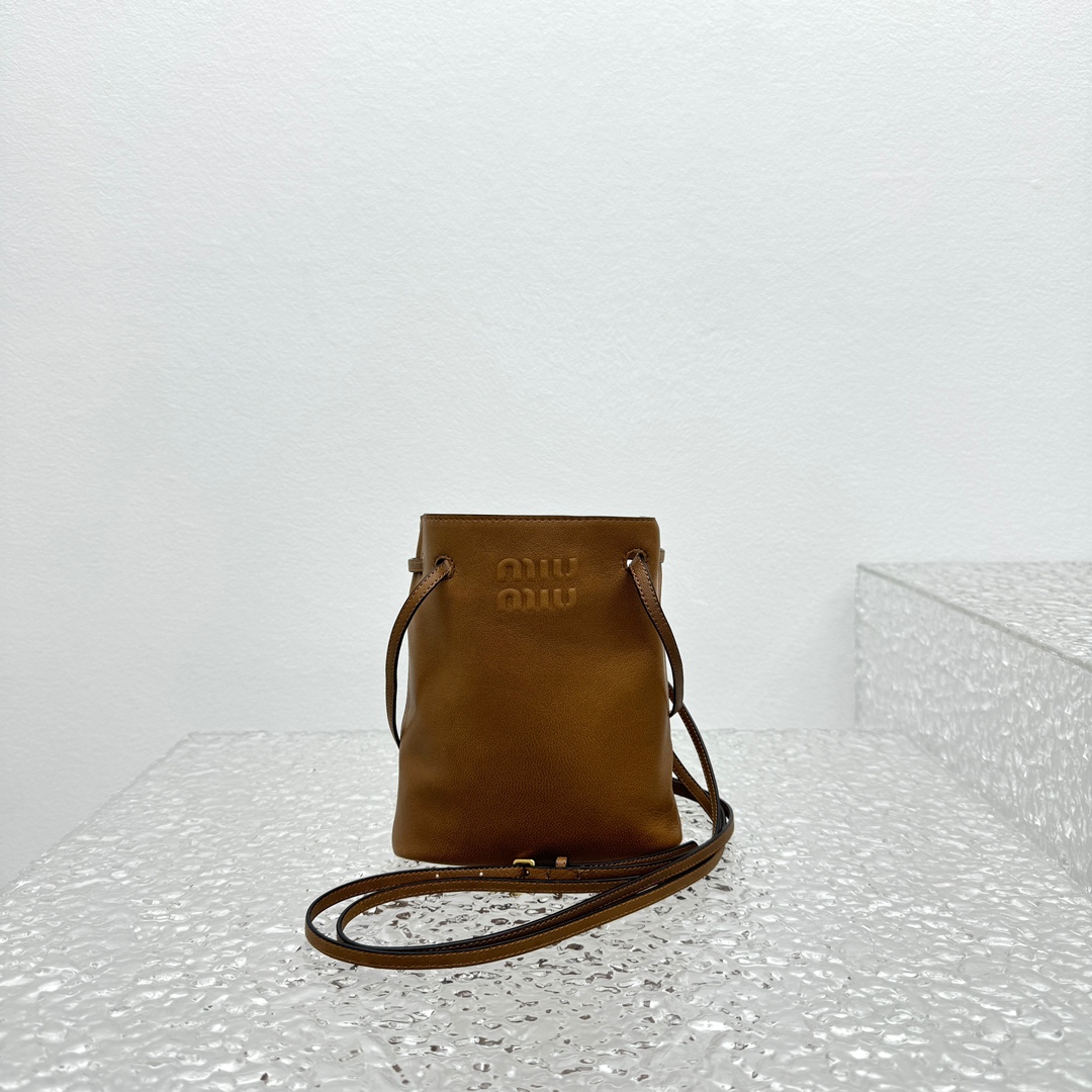 M1um1u Nappa Bag -14*17*6CM
