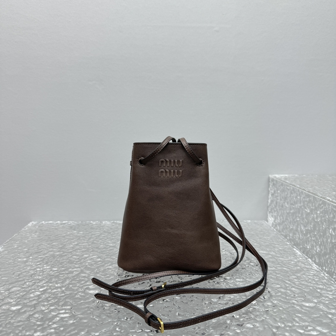 M1um1u Nappa Bag -14*17*6CM