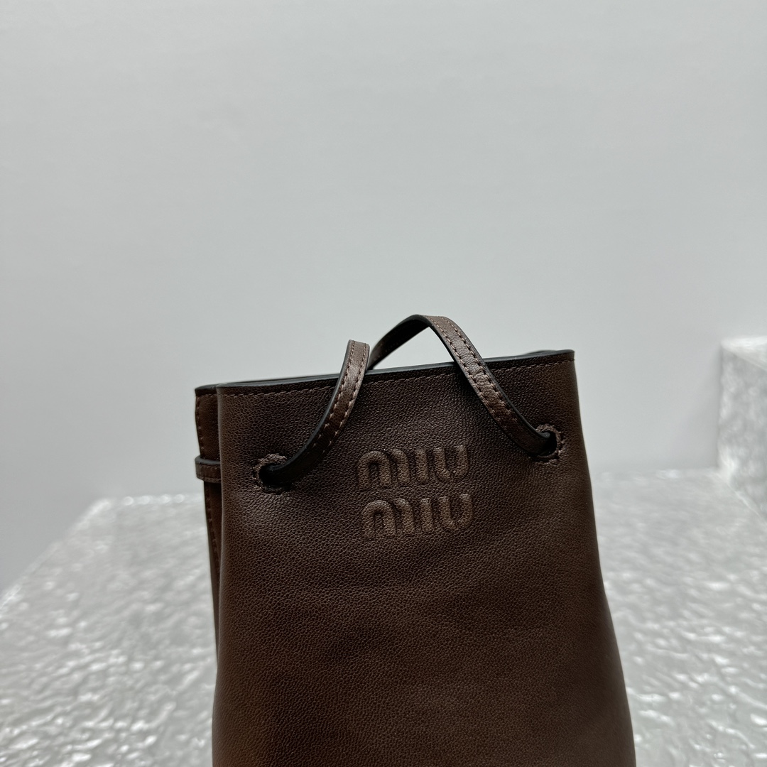 M1um1u Nappa Bag -14*17*6CM