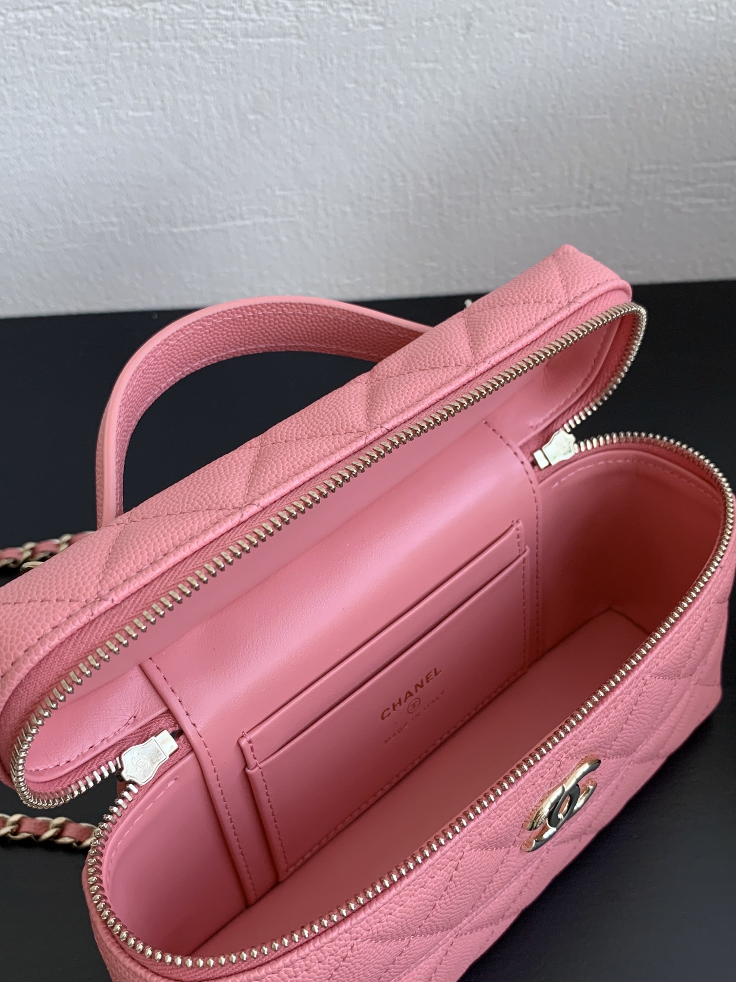 Ch@nel Cosmetic Bag-19.5×17×5CM