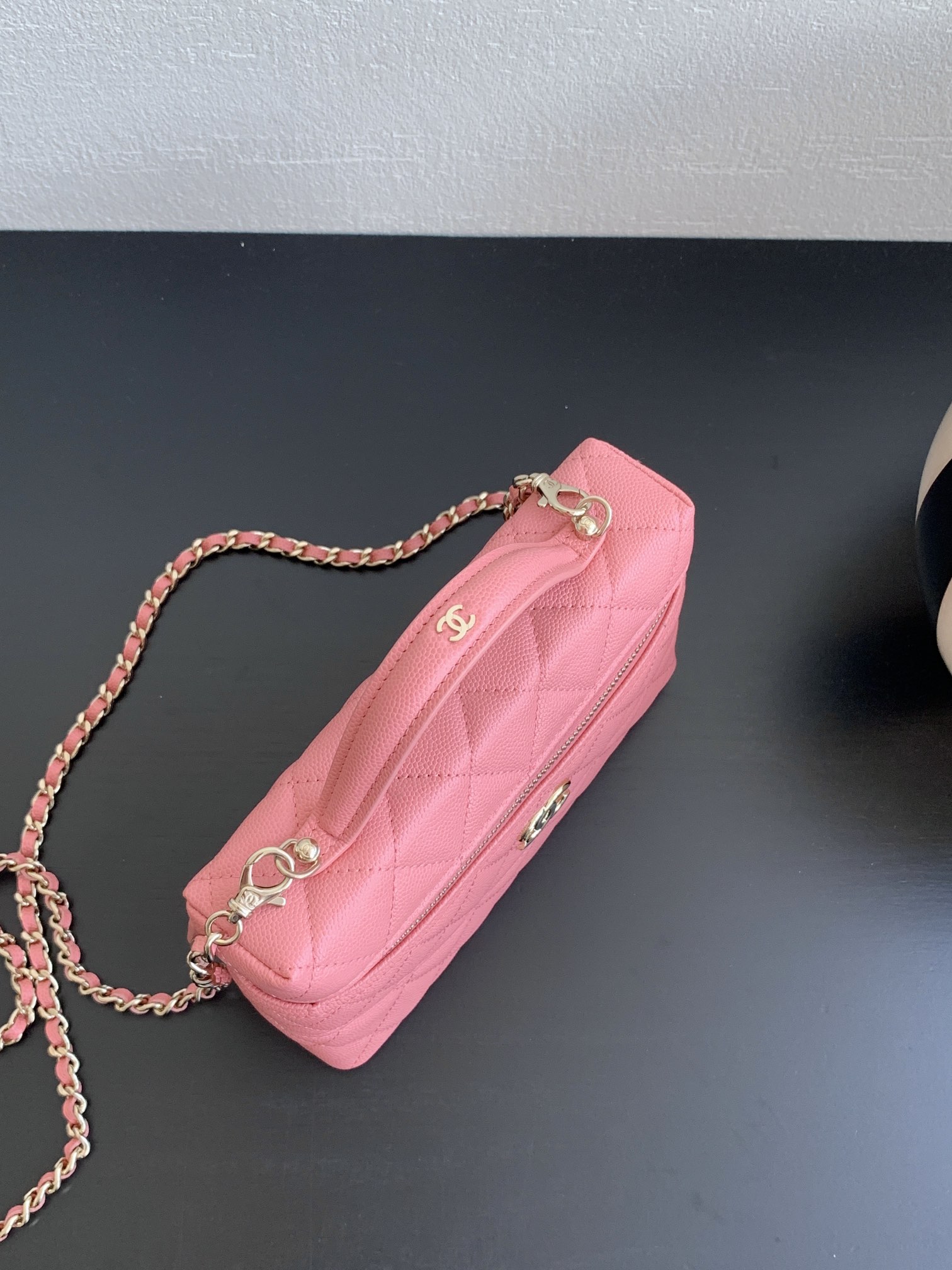 Ch@nel Cosmetic Bag-19.5×17×5CM