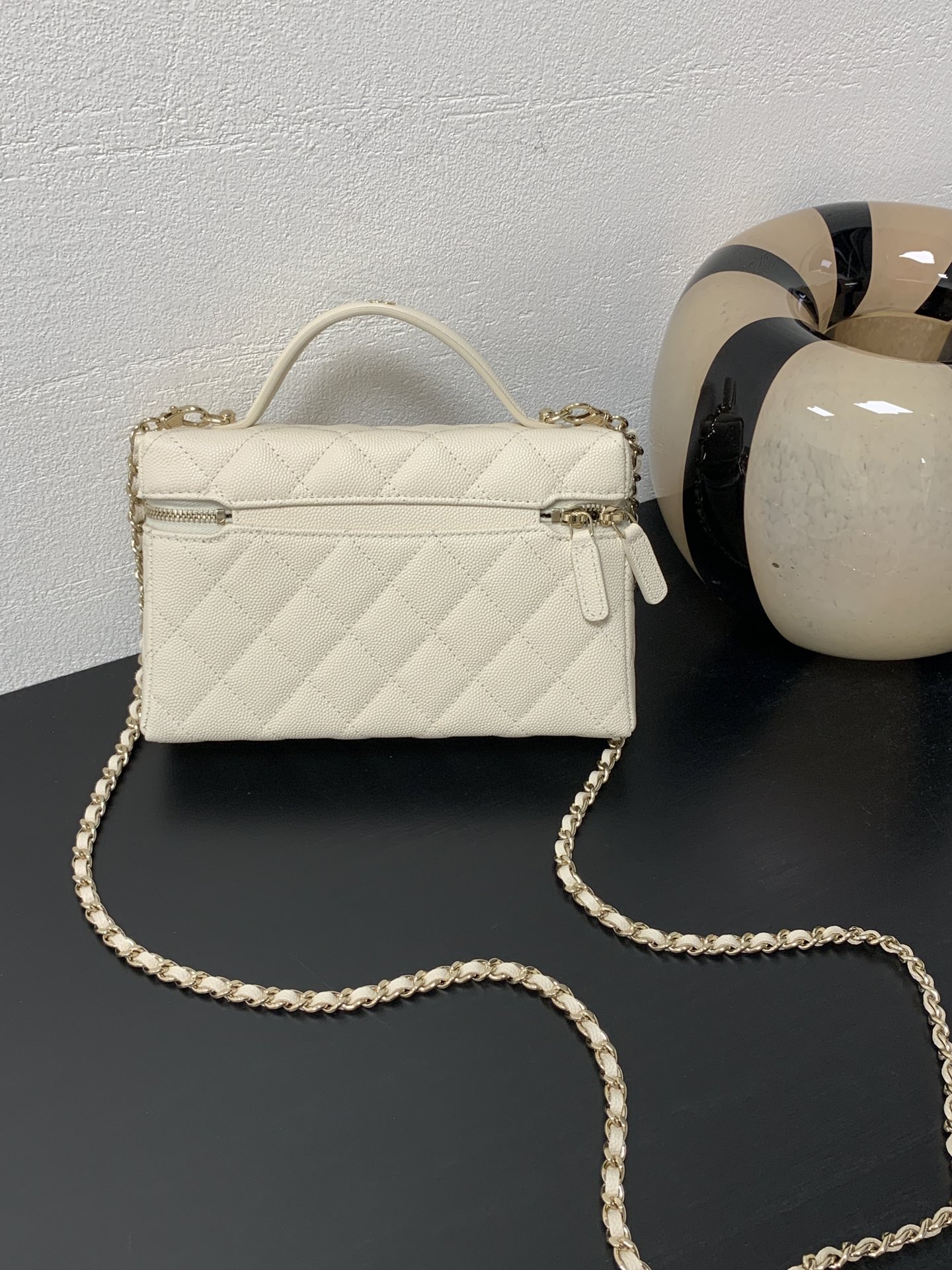 Ch@nel Cosmetic Bag-19.5×17×5CM